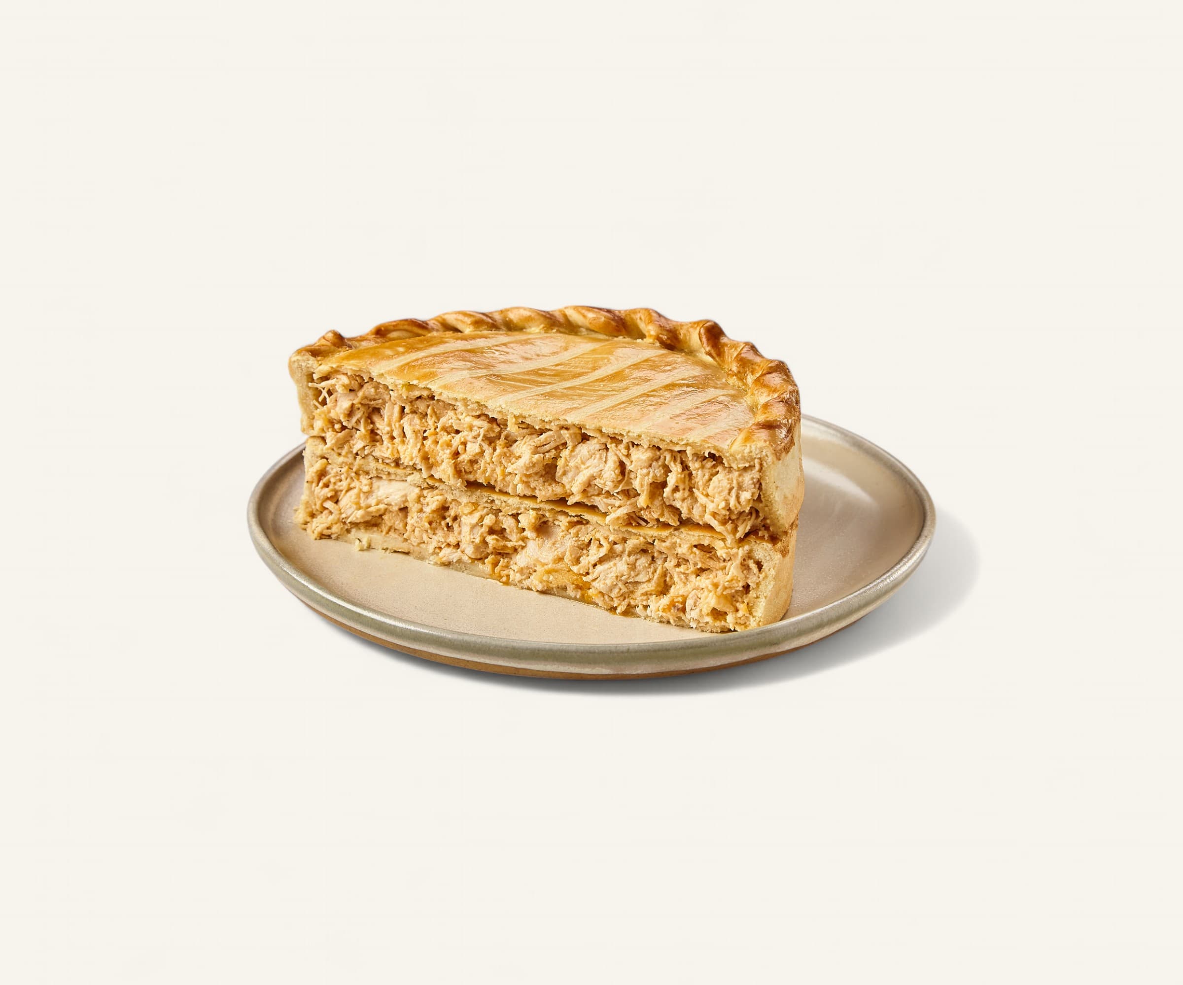 Torta de frango cremoso em cubinhos 600g