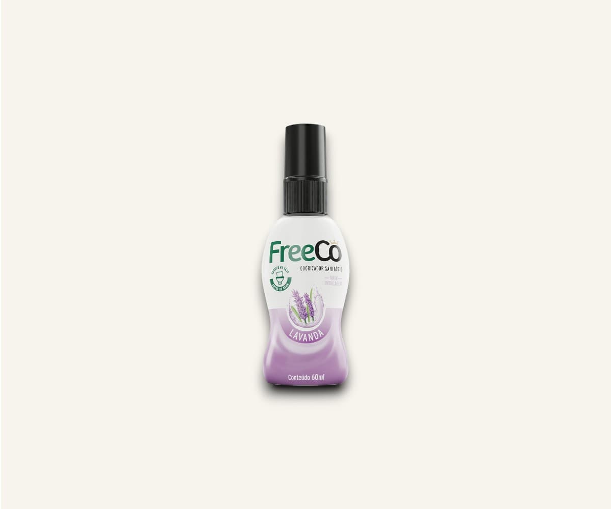 Odorizador sanitário lavanda FreeCô 60ml