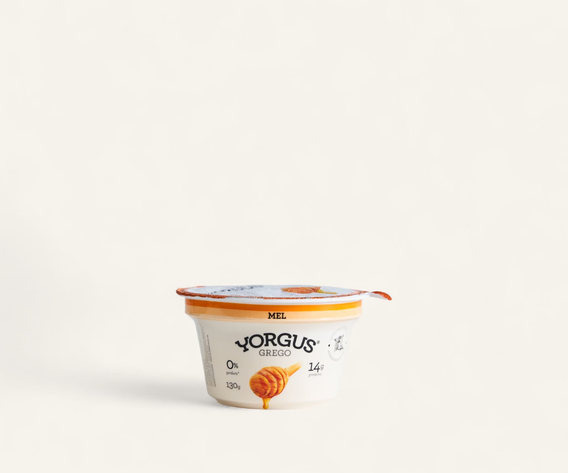 Iogurte desnatado com mel silvestre orgânico Yorgus 130g
