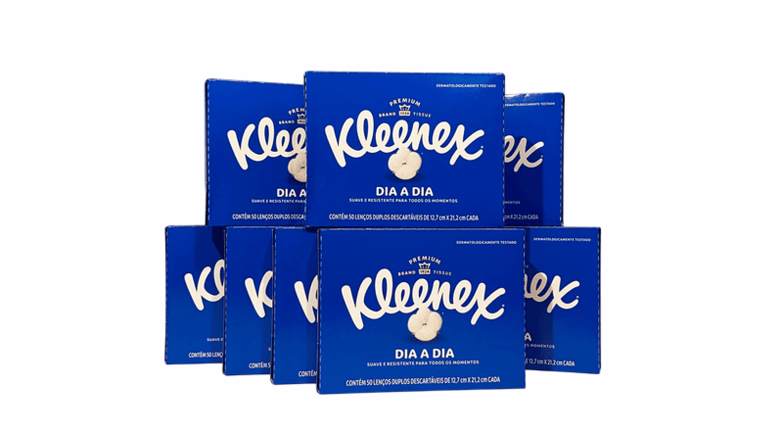 Banner de Kleenex