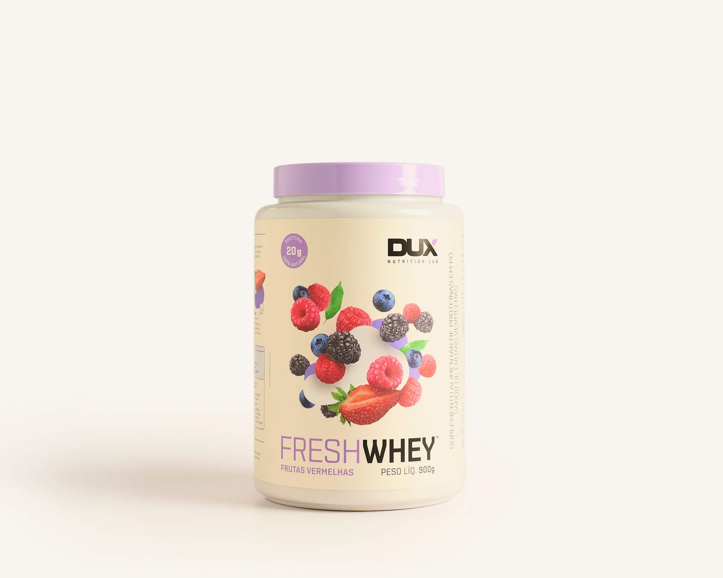 Fresh whey frutas vermelhas 900g