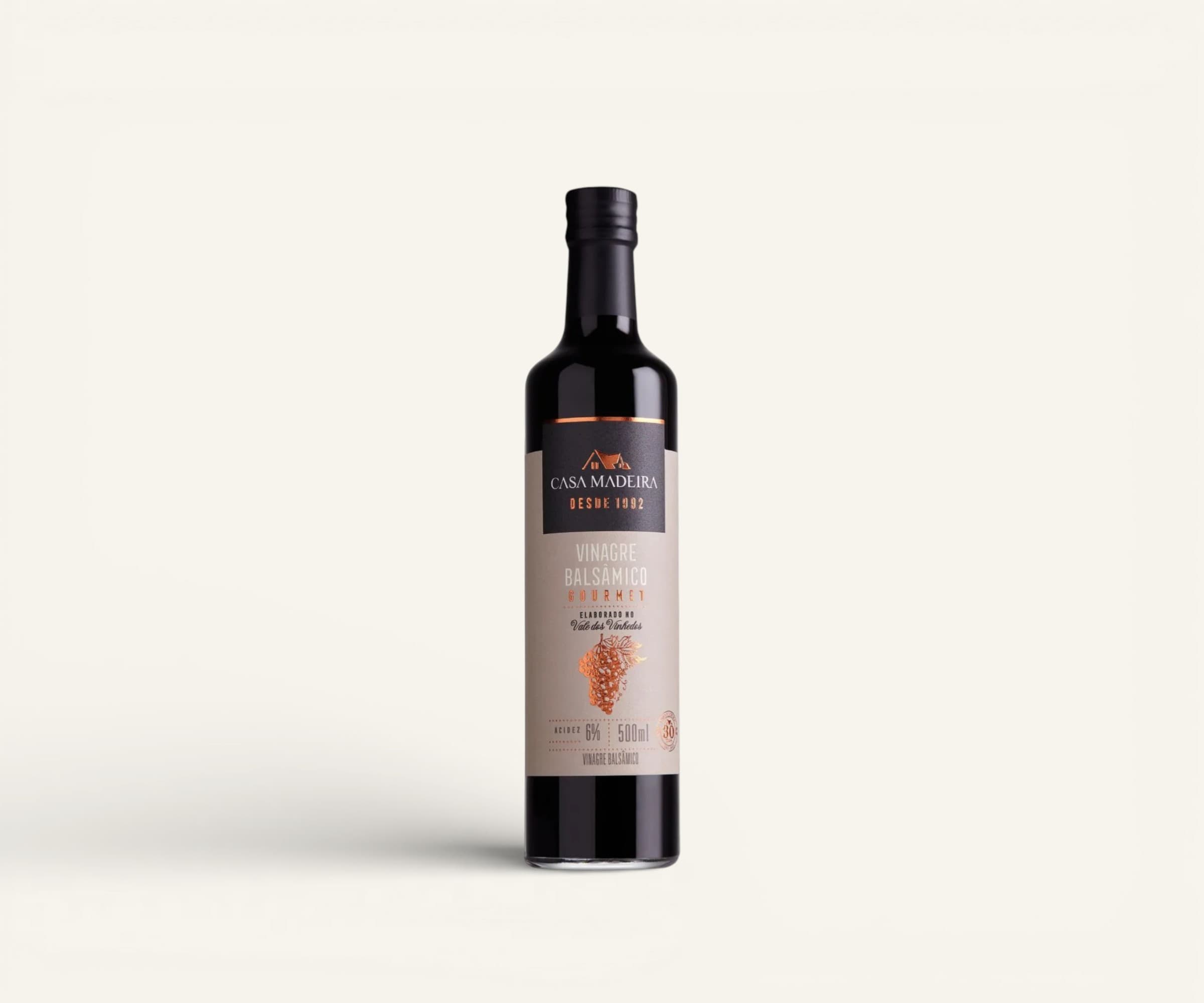 Vinagre balsâmico gourmet Casa Madeira 500ml