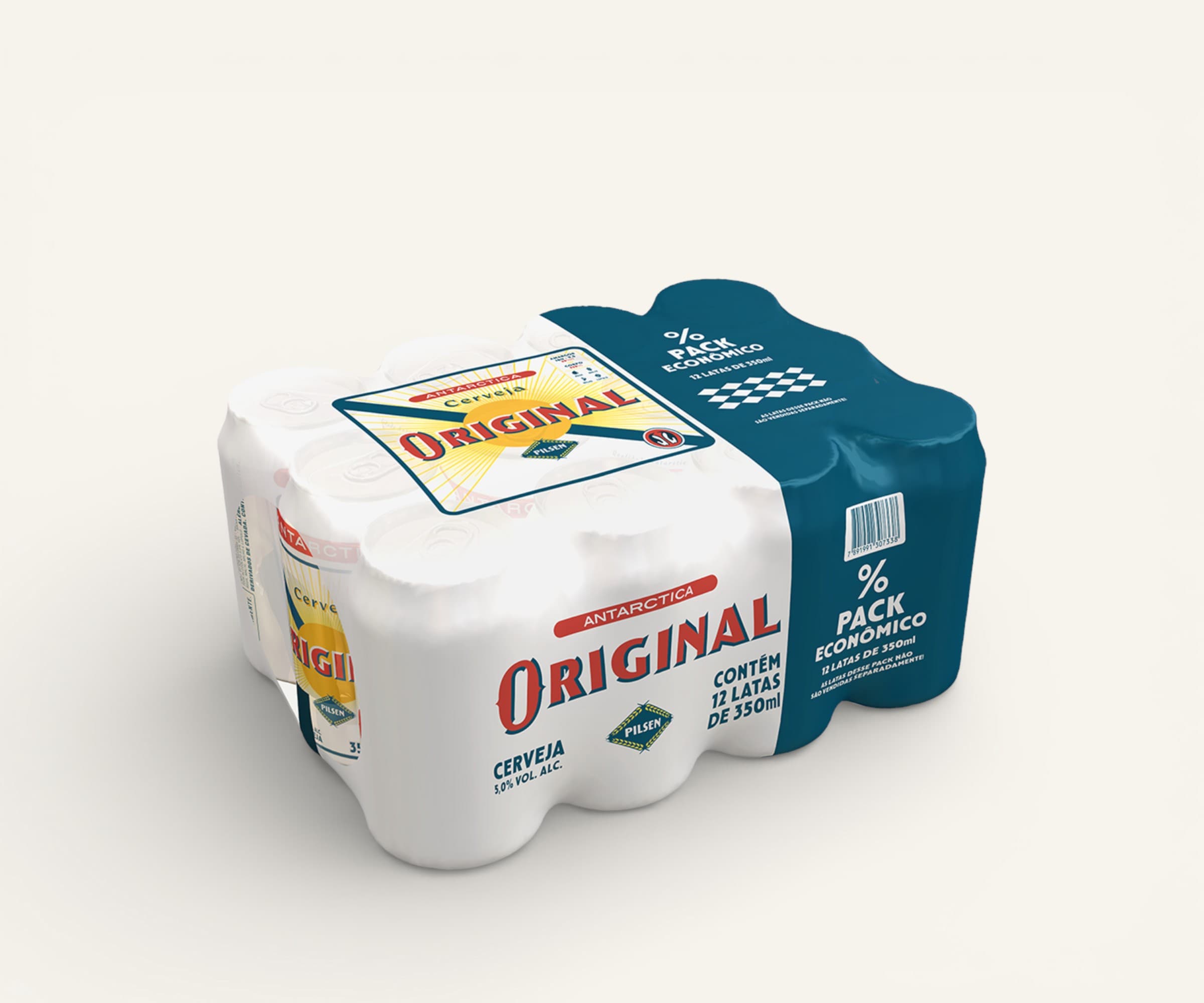 Cerveja pilsen Original pack 12x350ml