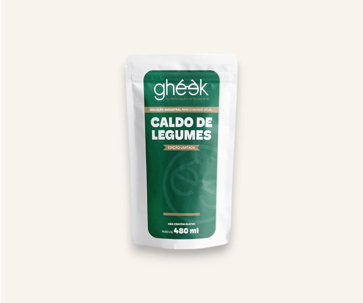 Caldo de legumes Gheek 480ml