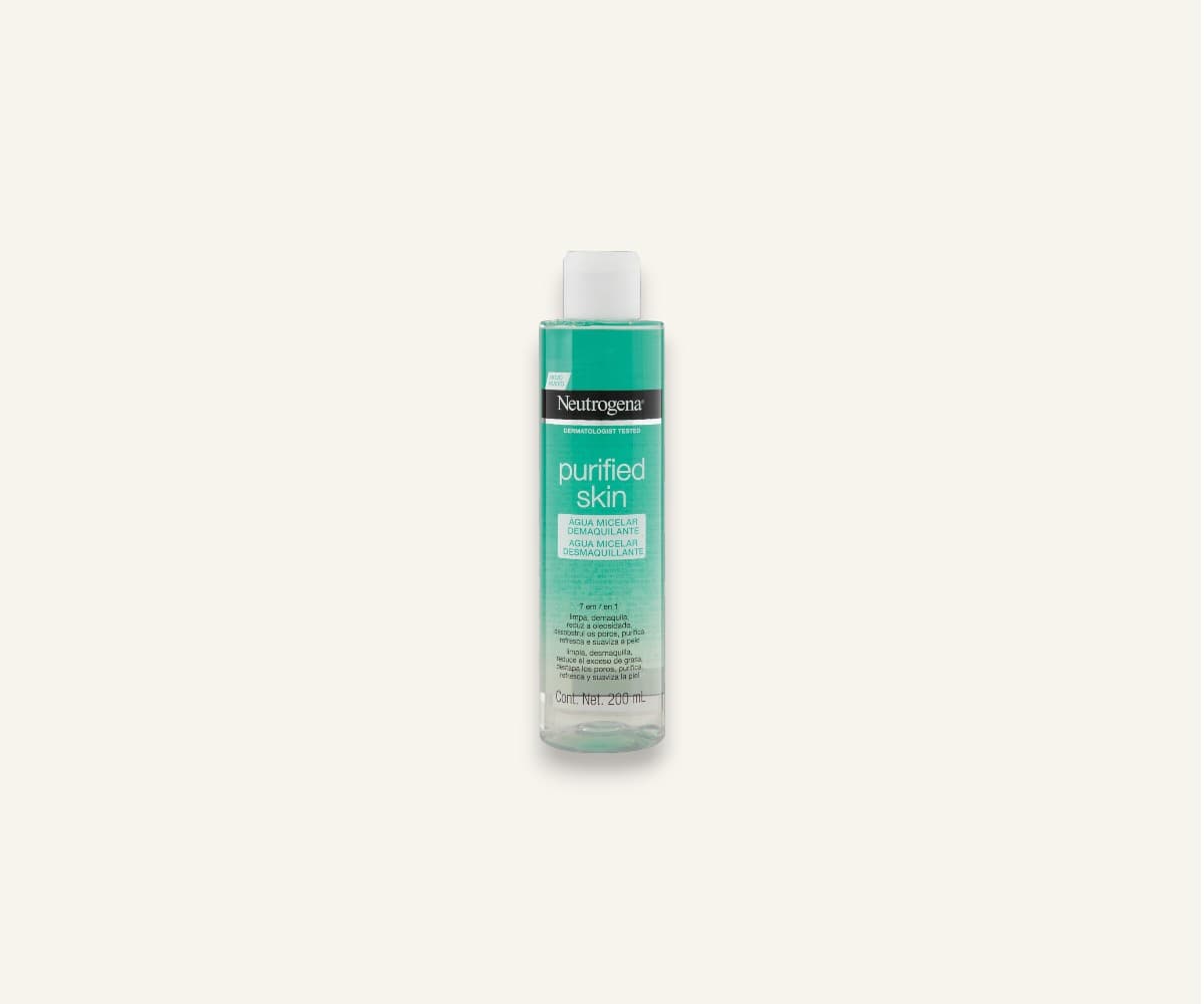 Água micelar demaquilante purified skin Neutrogena 200ml