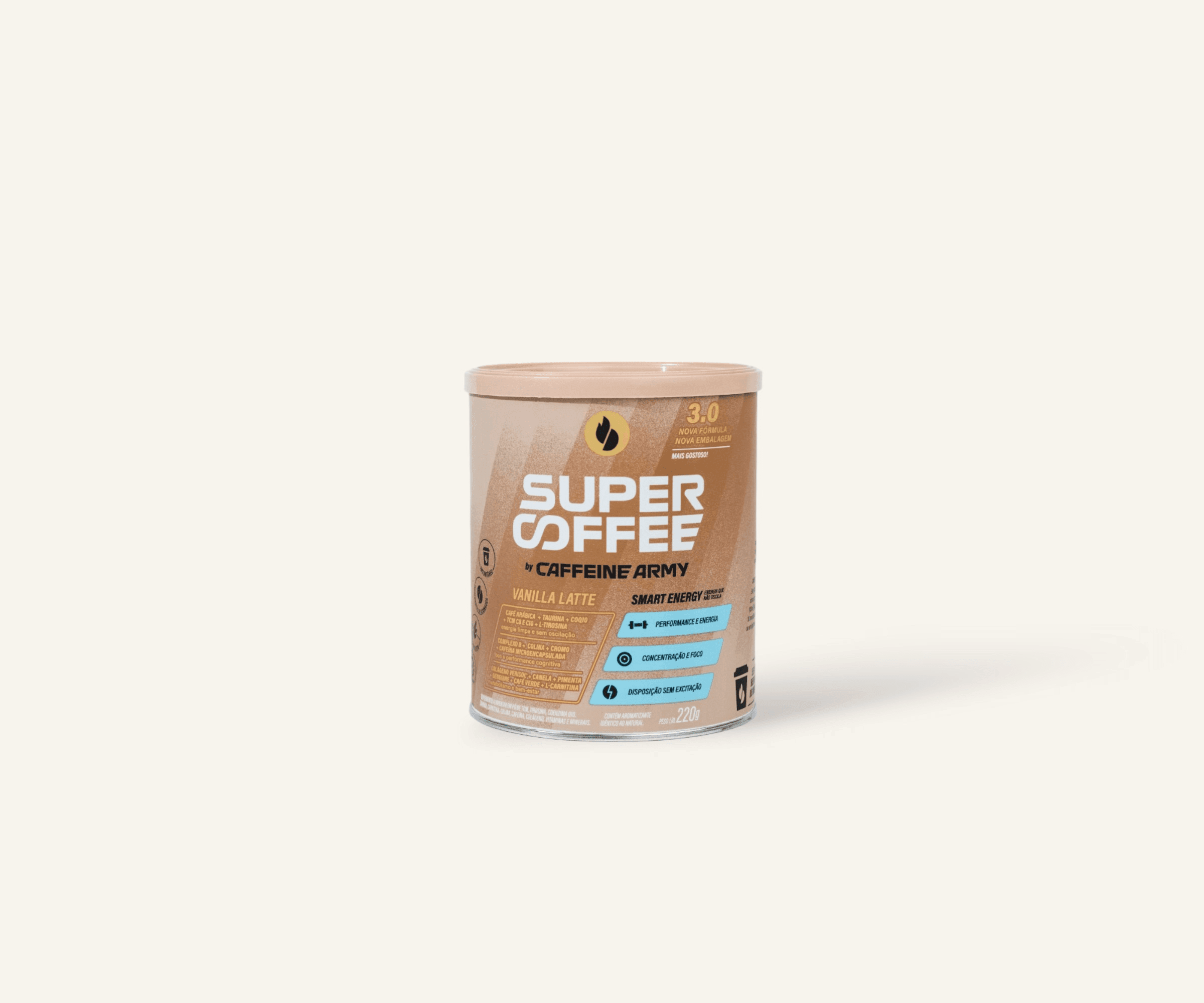 Supercoffee 3.0 vanilla Caffeine Army 220g