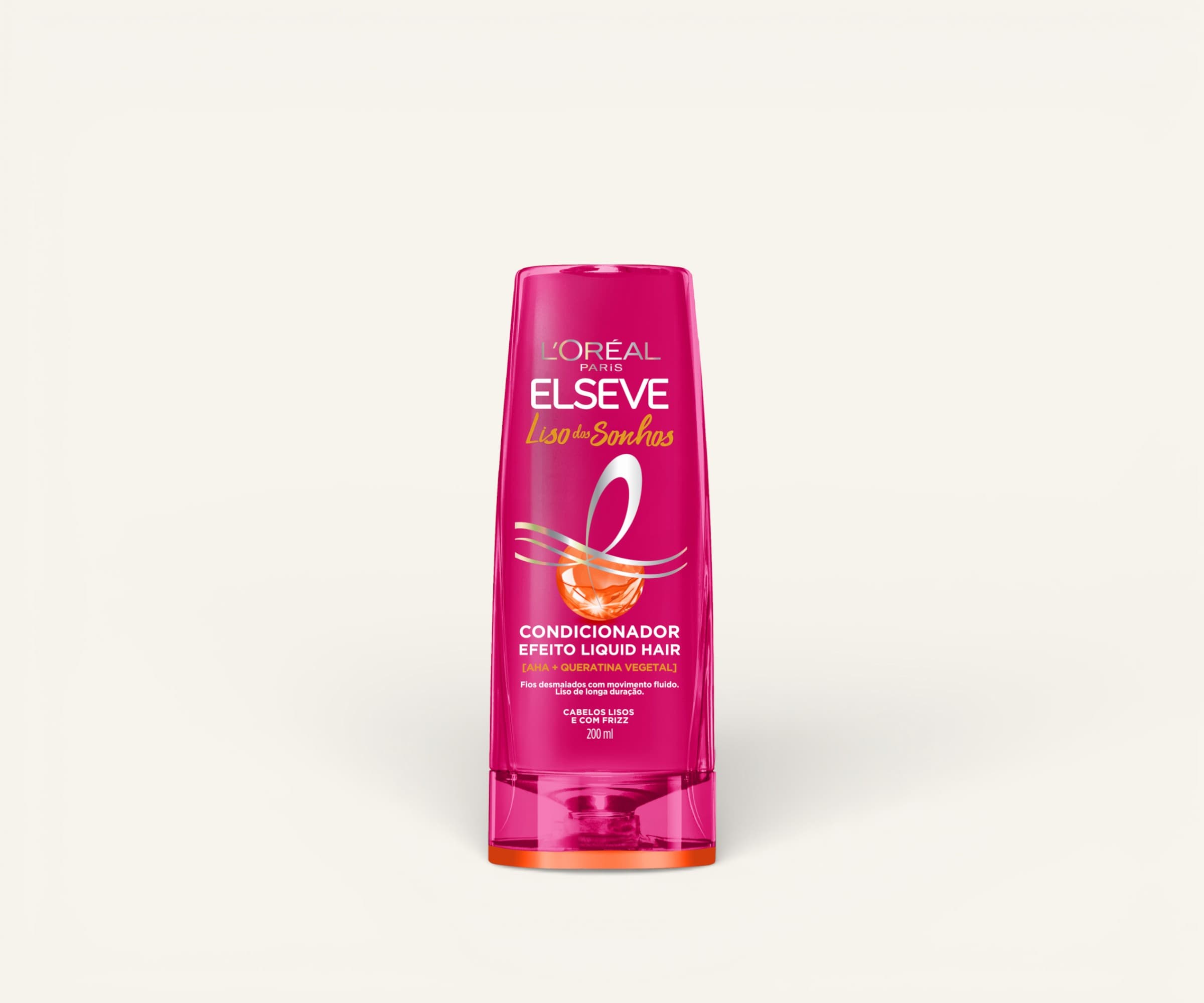 Condicionador Elseve Liso dos Sonhos efeito liquid hair 200ml