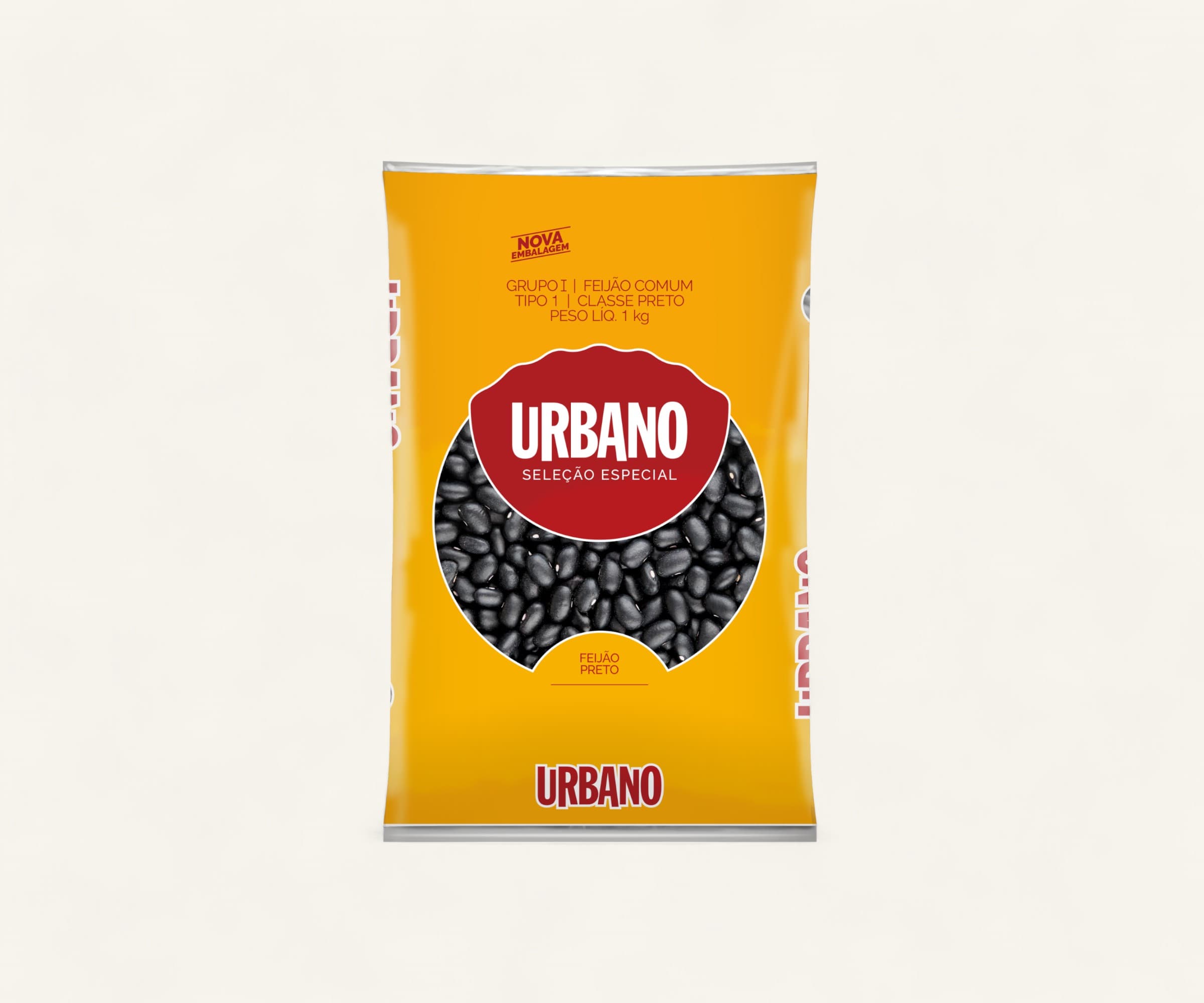 Feijão preto Urbano 1kg
