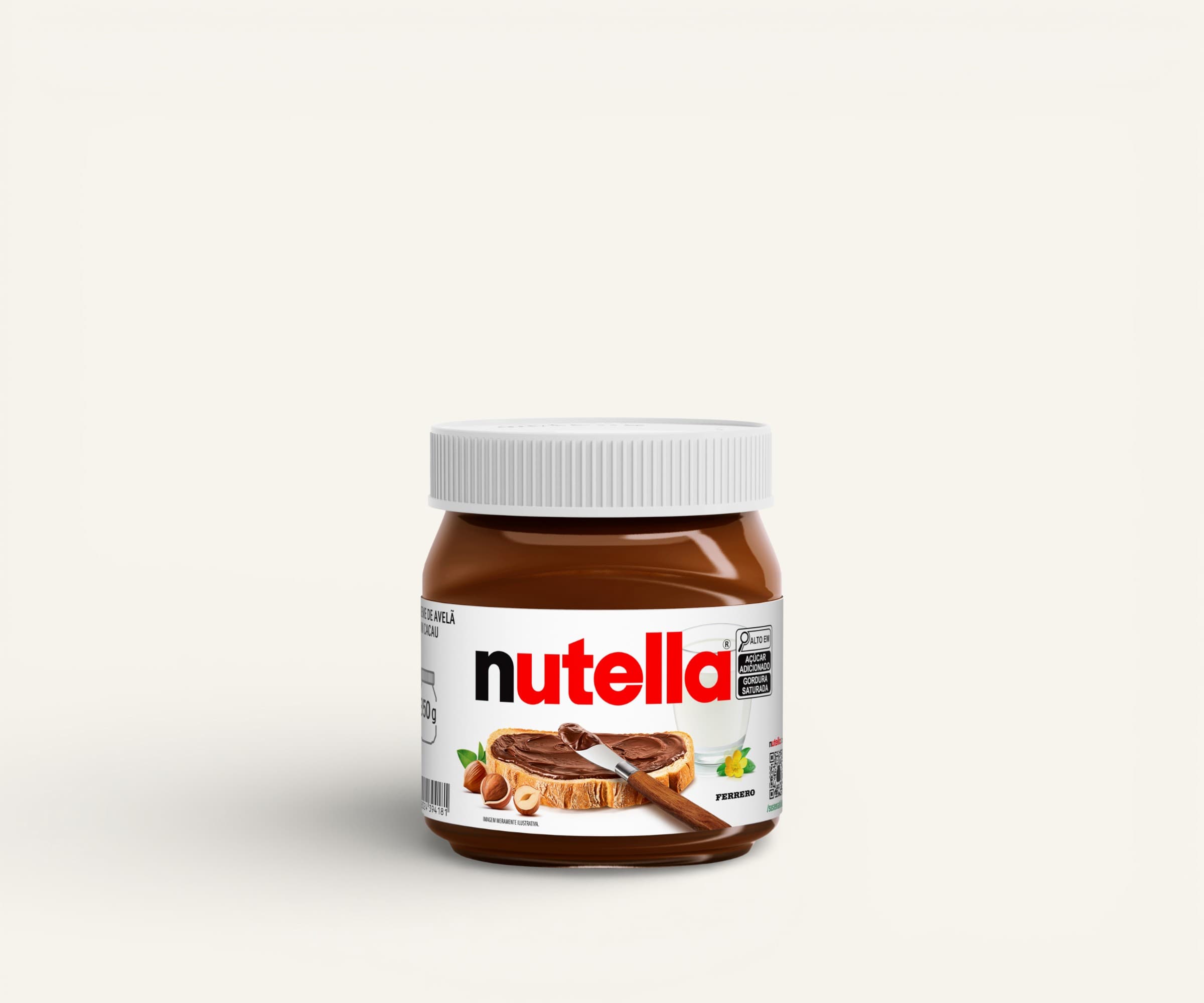Creme de avelã Nutella 350g