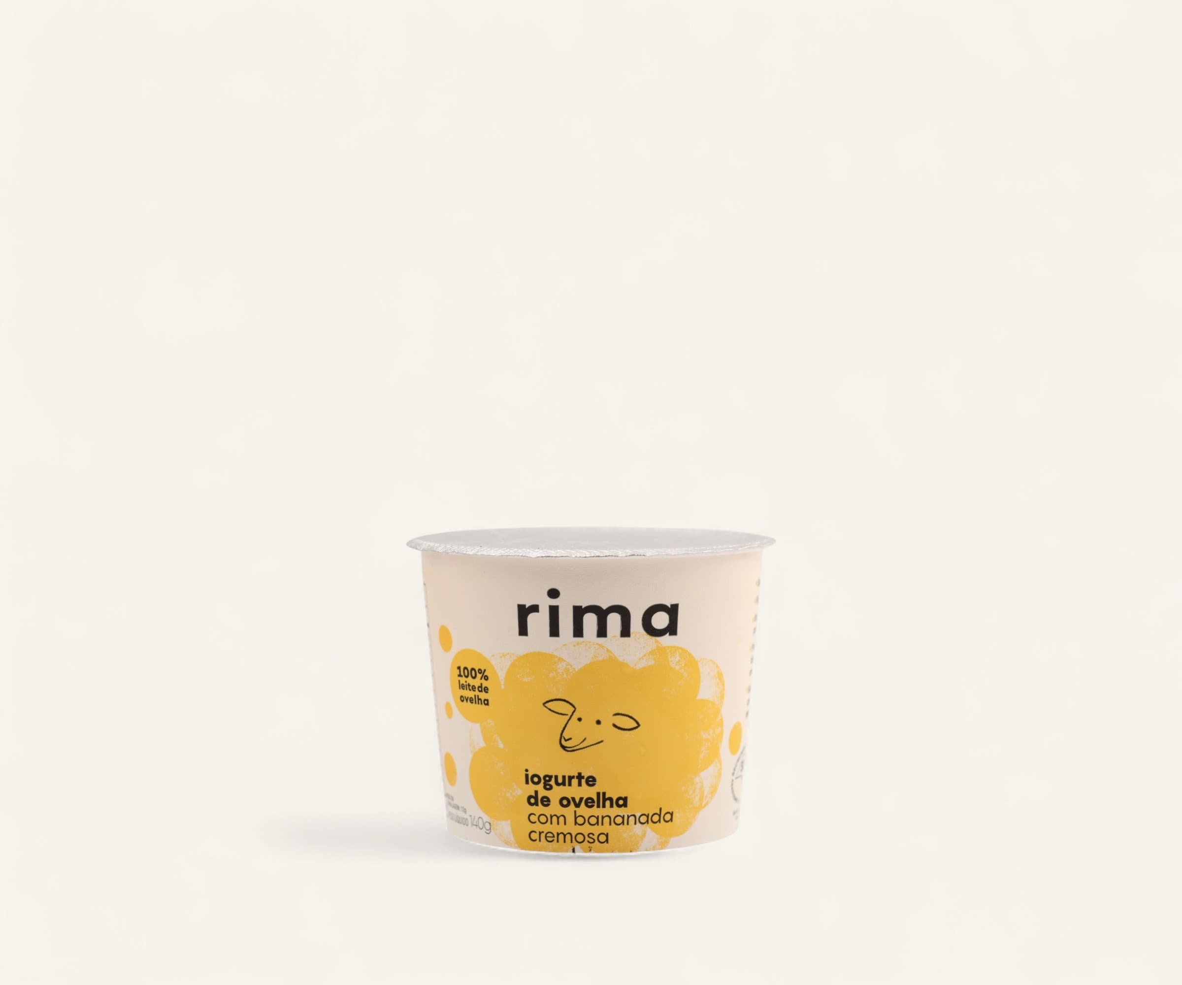 Iogurte de ovelha com bananada cremosa 140g