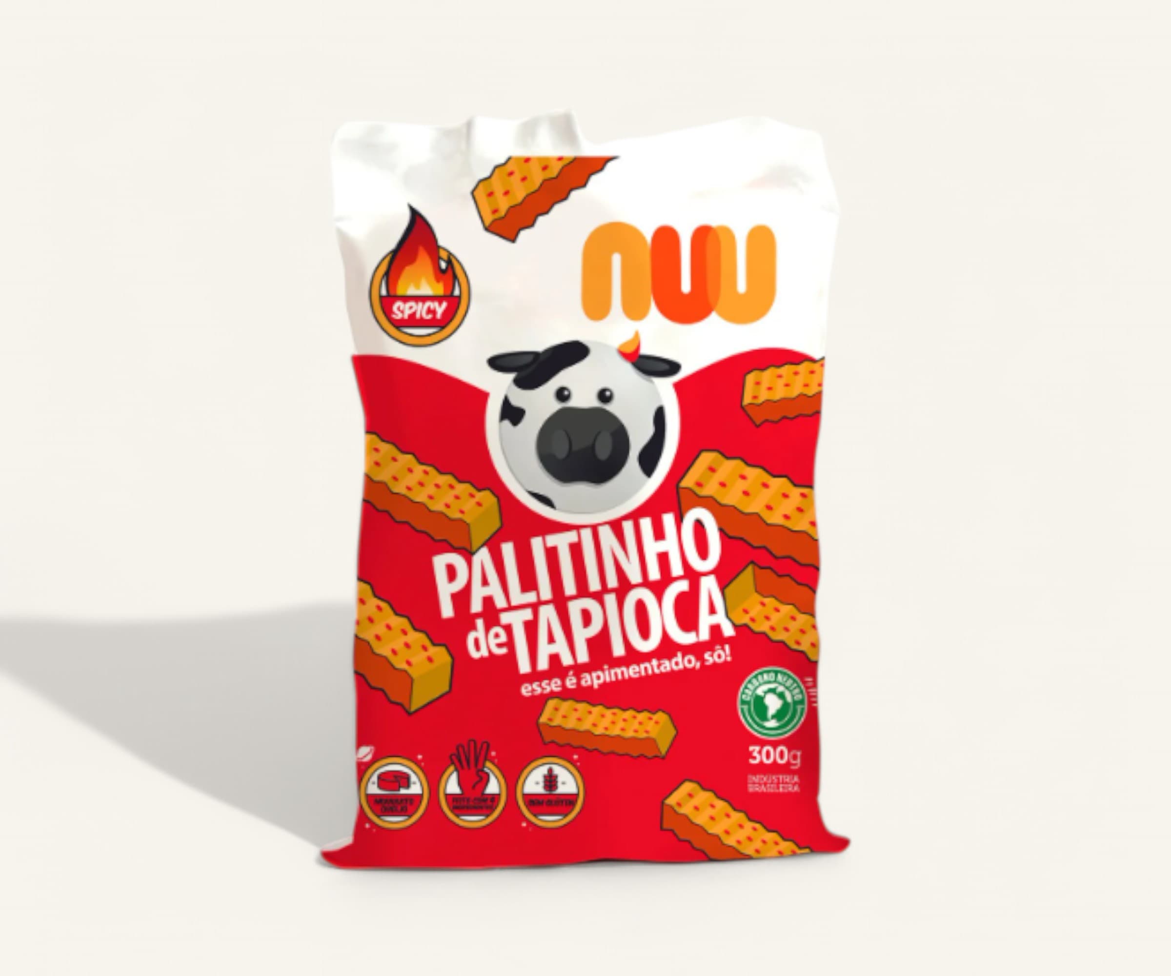 Palitinho de tapioca com pimenta 300g