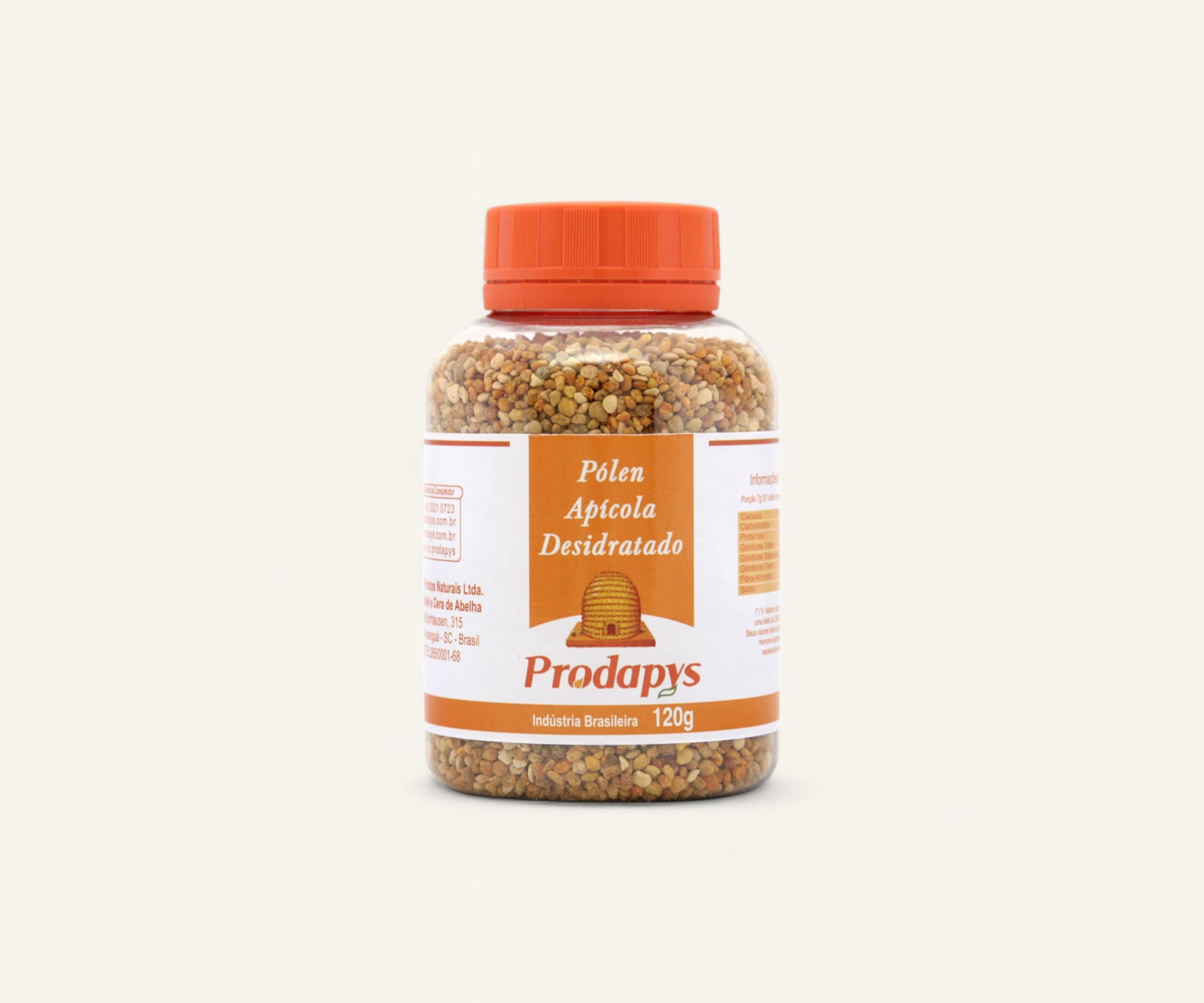 Pólen apícola desidratado 120g