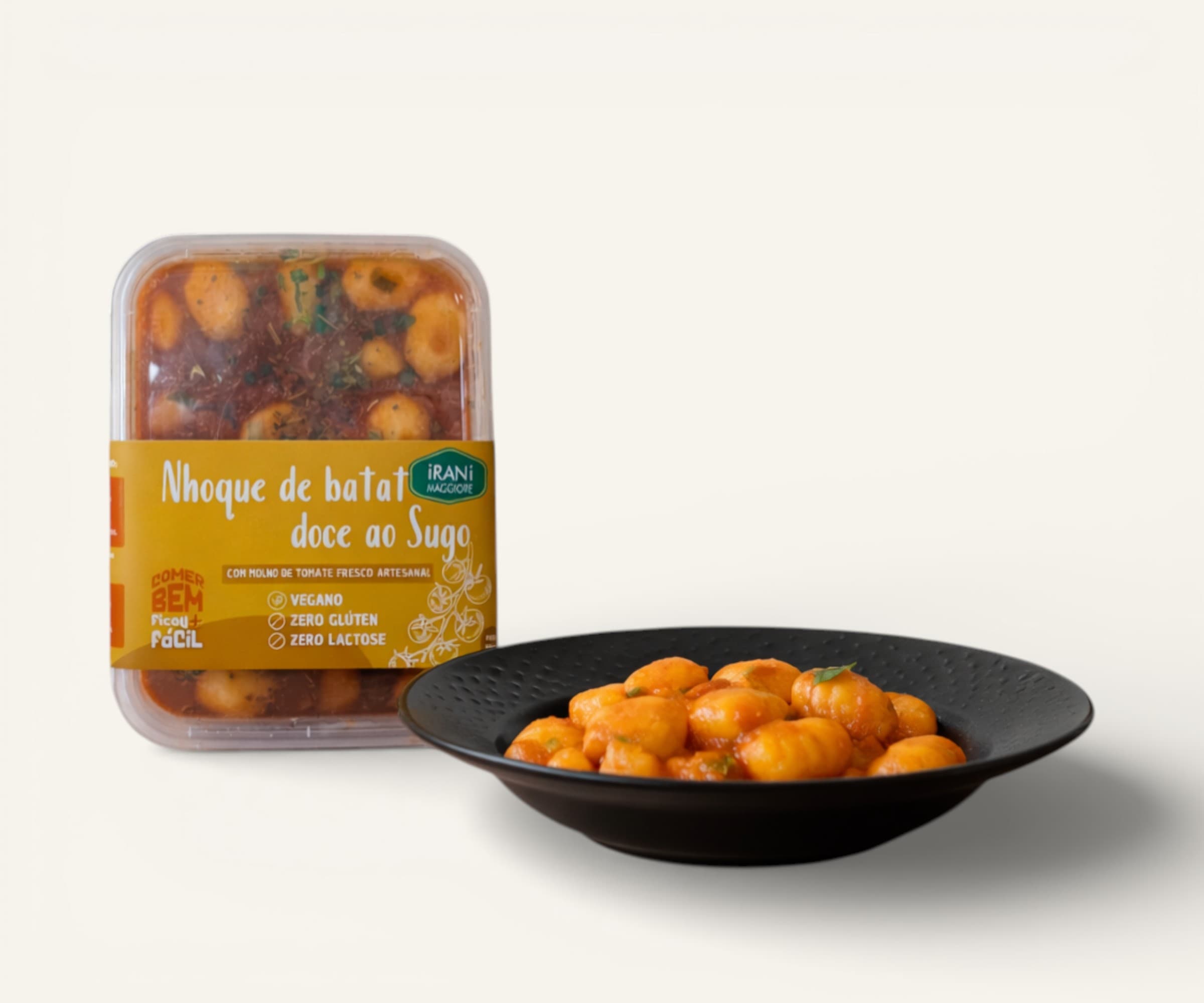 Nhoque de batata doce ao molho sugo sem glúten 350g