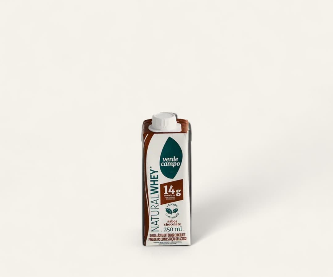 Shake de chocolate Natural Whey 250ml
