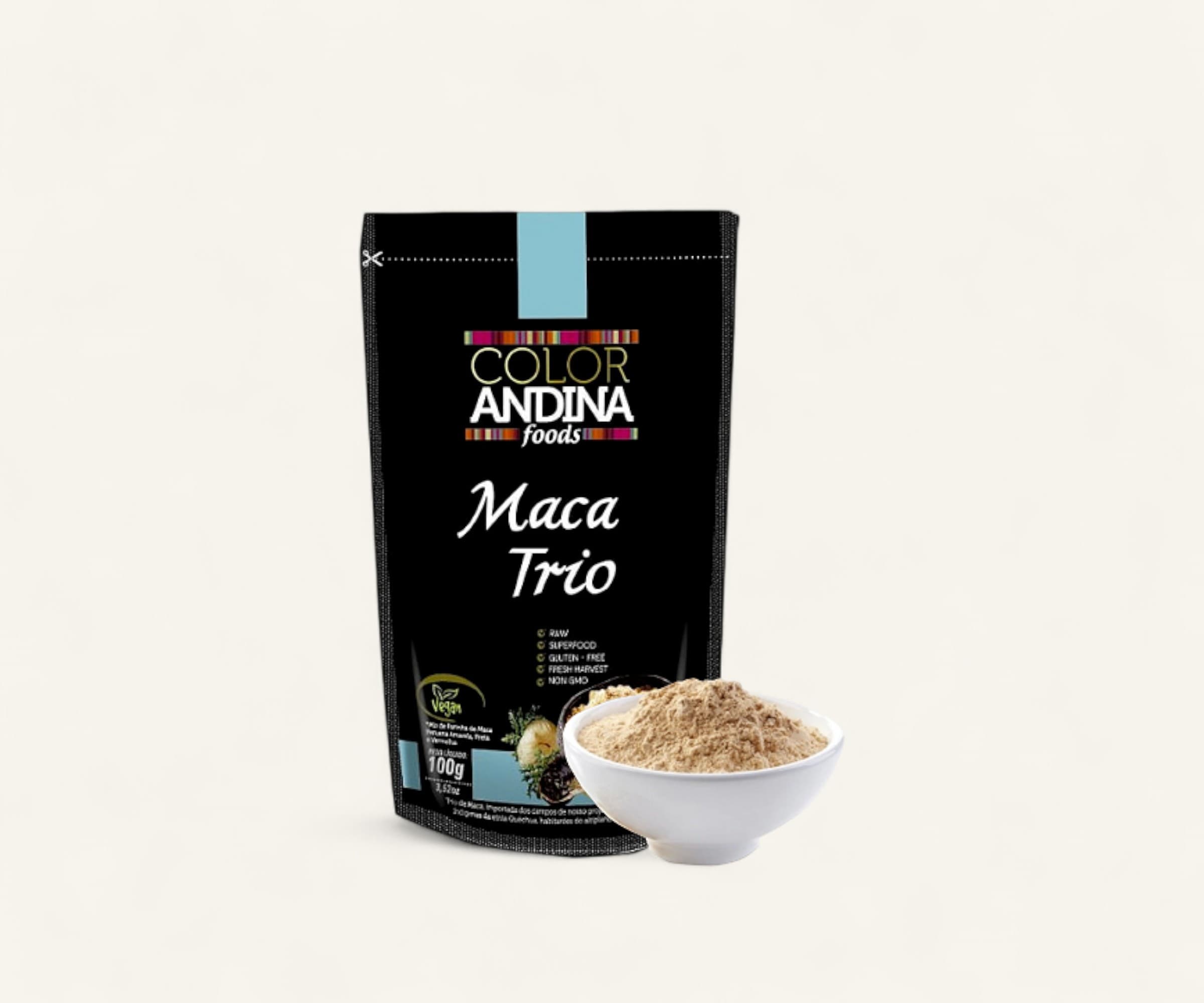 Farinha maca trio Color Andina 100g