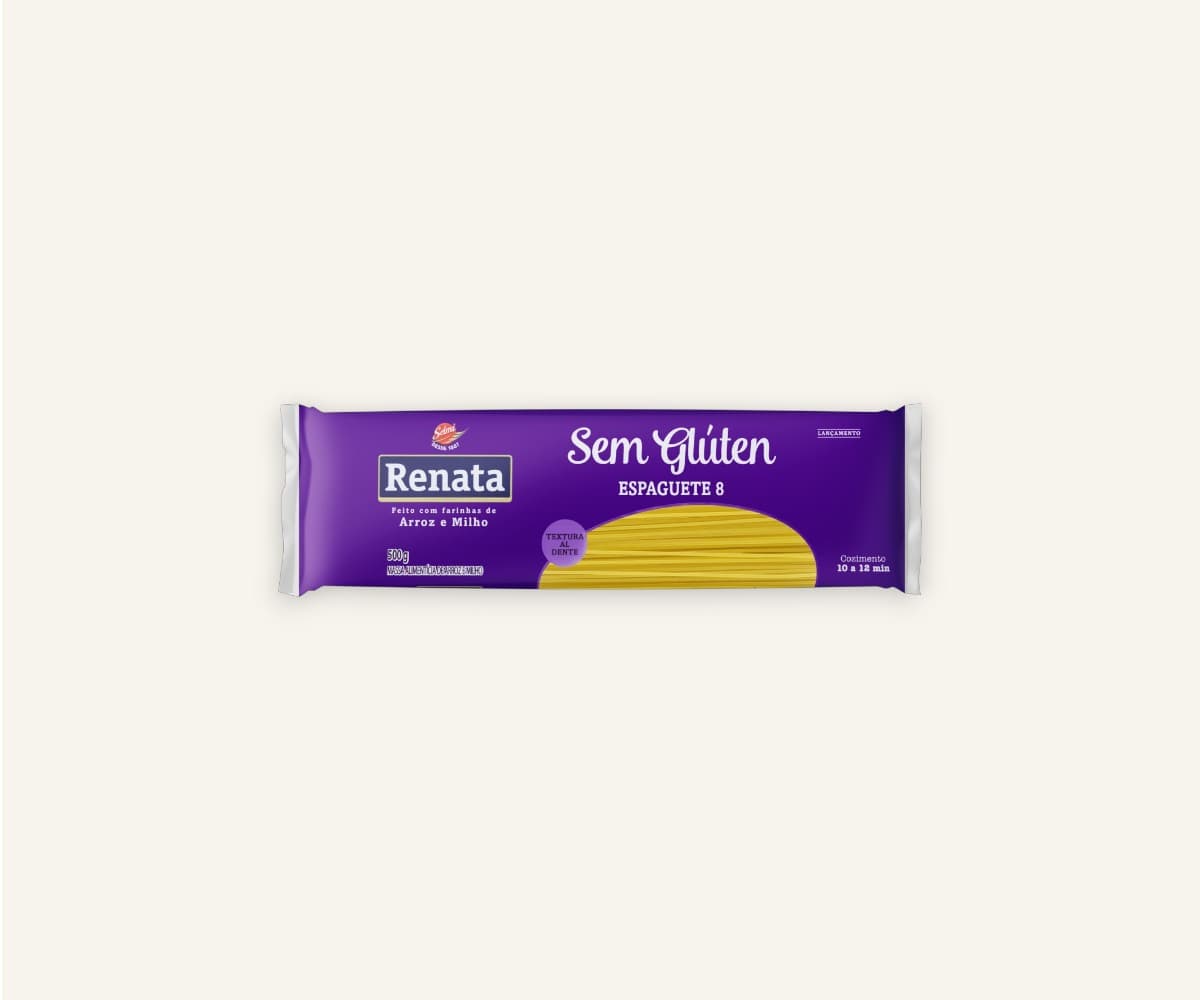Macarrão sem glúten espaguete 500g
