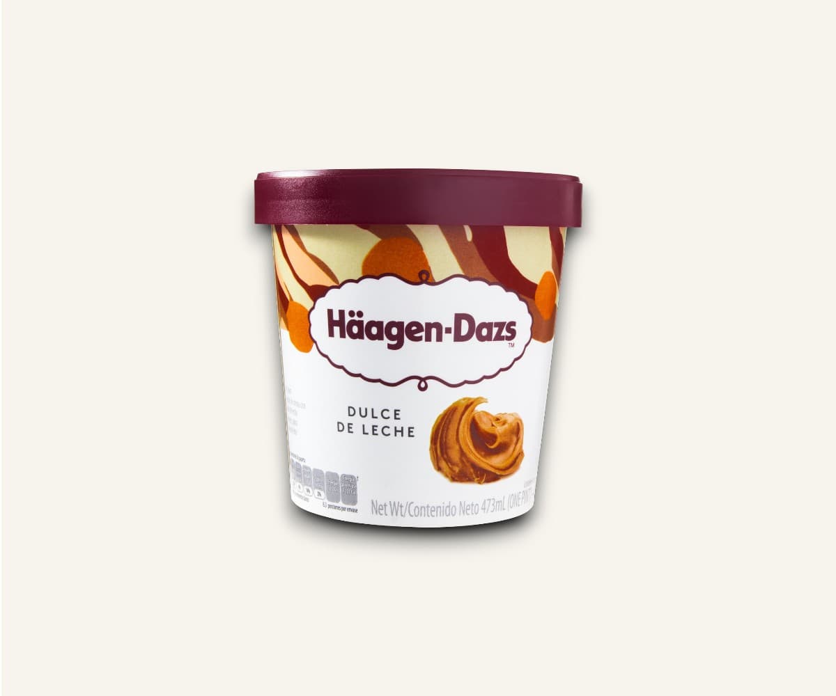 Sorvete dulce de leche Häagen-Dazs 473ml