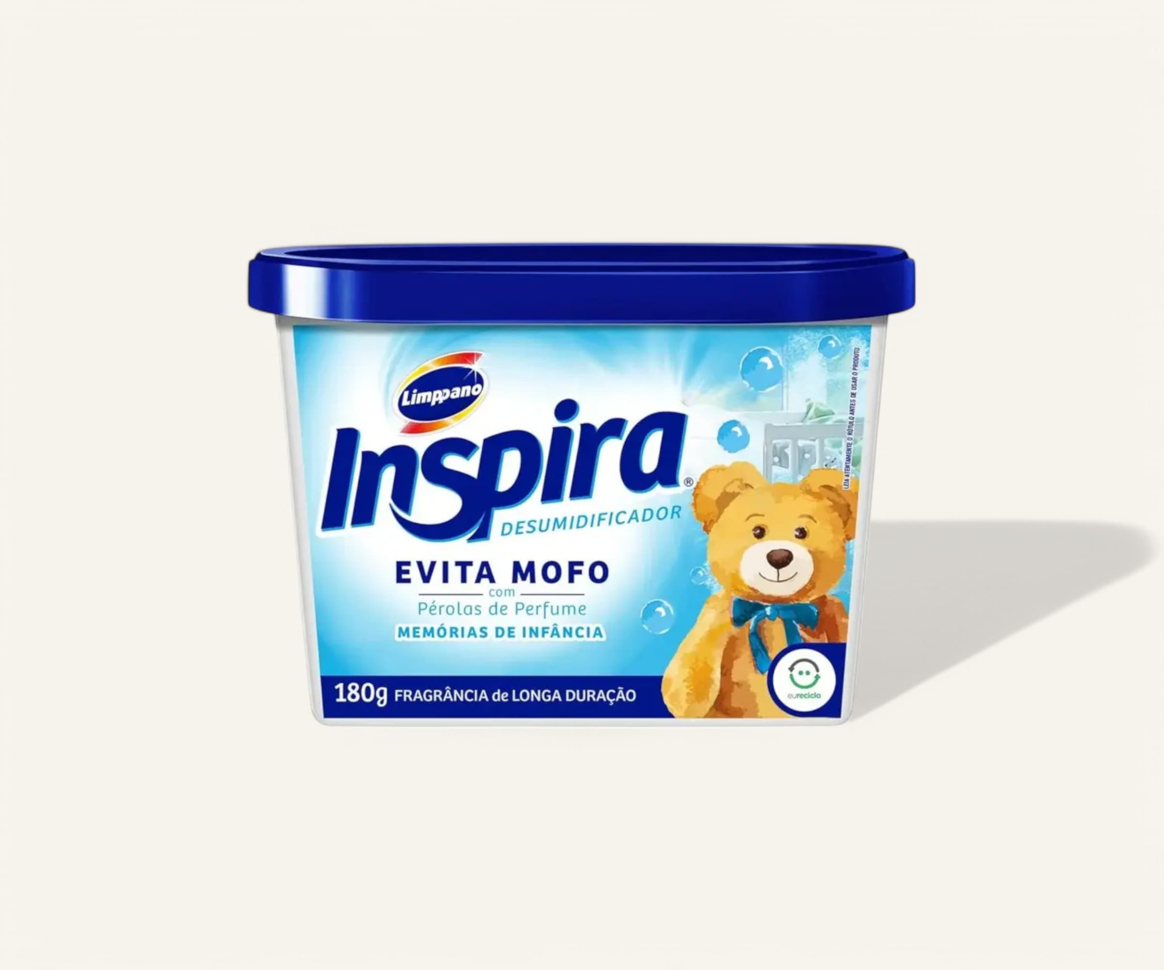 Evita mofo Inspira memórias de infância Limppano 180g