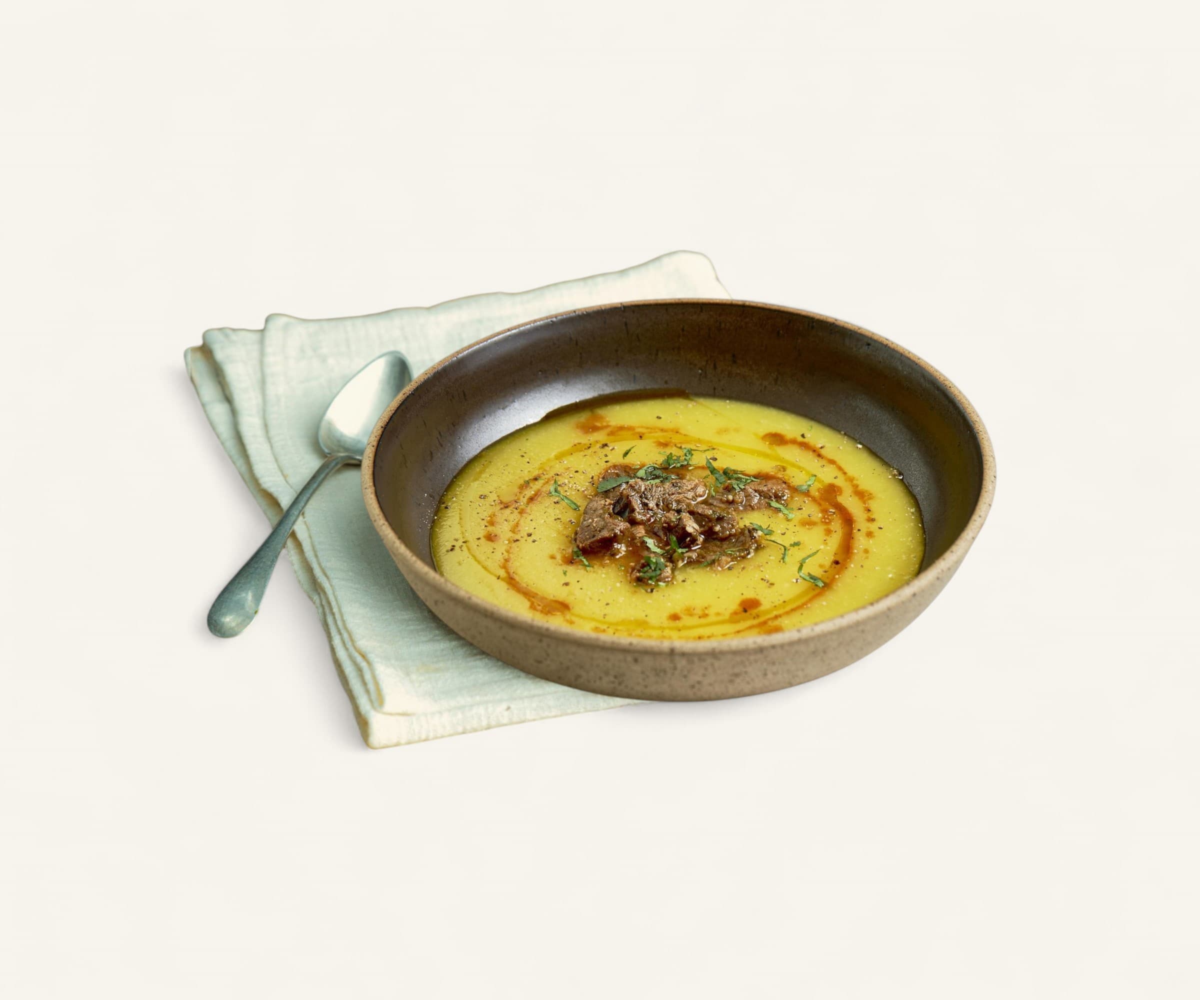 Sopa de mandioquinha com carne de panela da vovó 400g