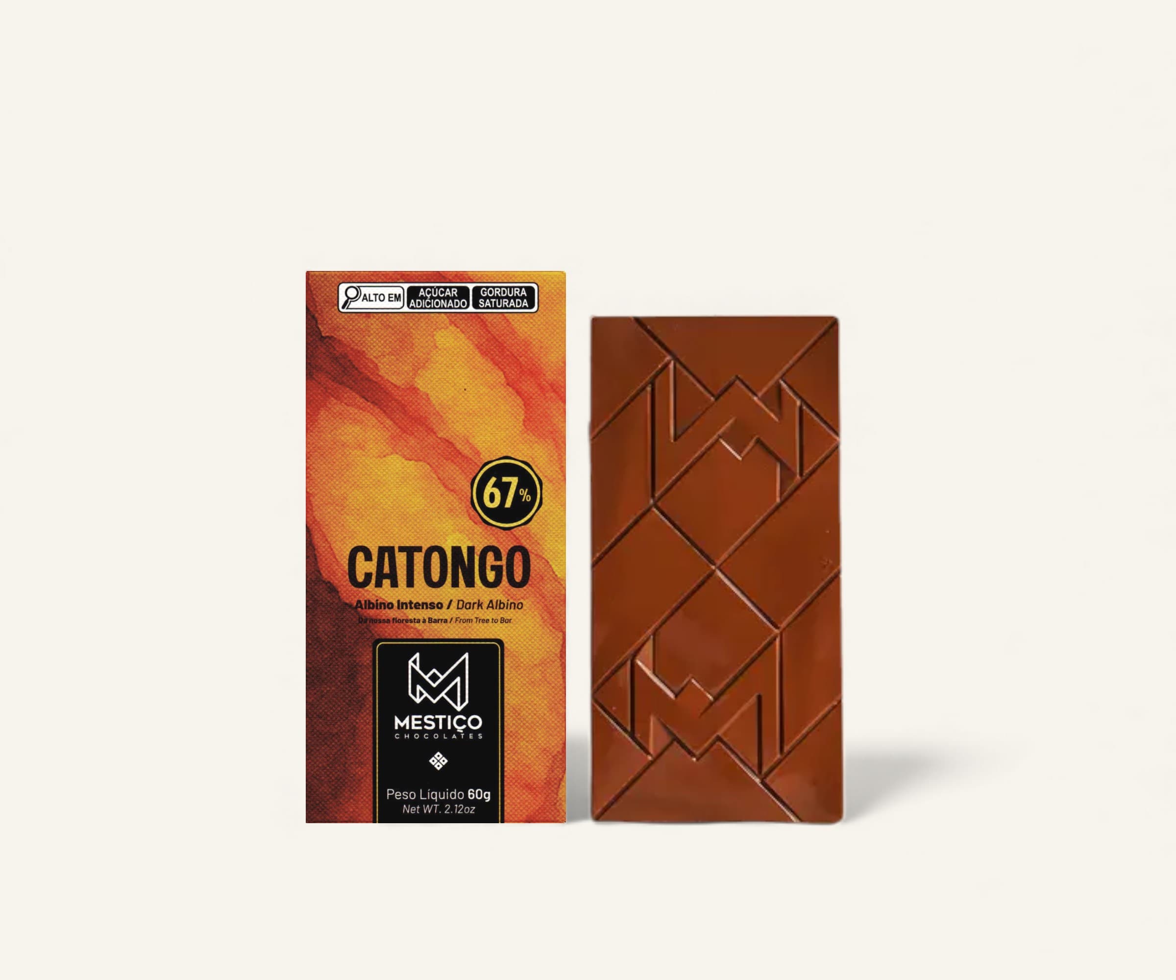 Chocolate catongo 67% bean to bar 60g