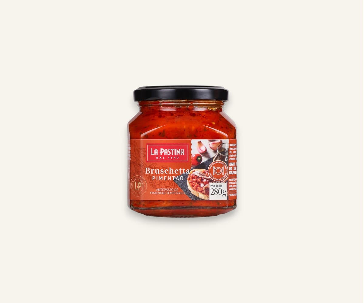 Bruschetta pimentão 280g
