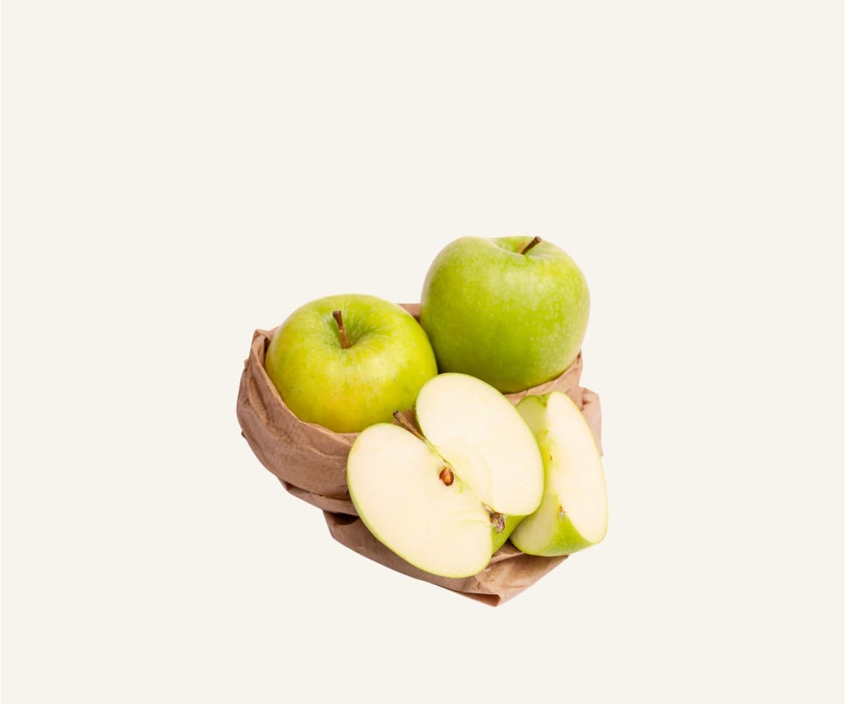 Maçã verde orgânica aprox. 500g | 3 a 5und