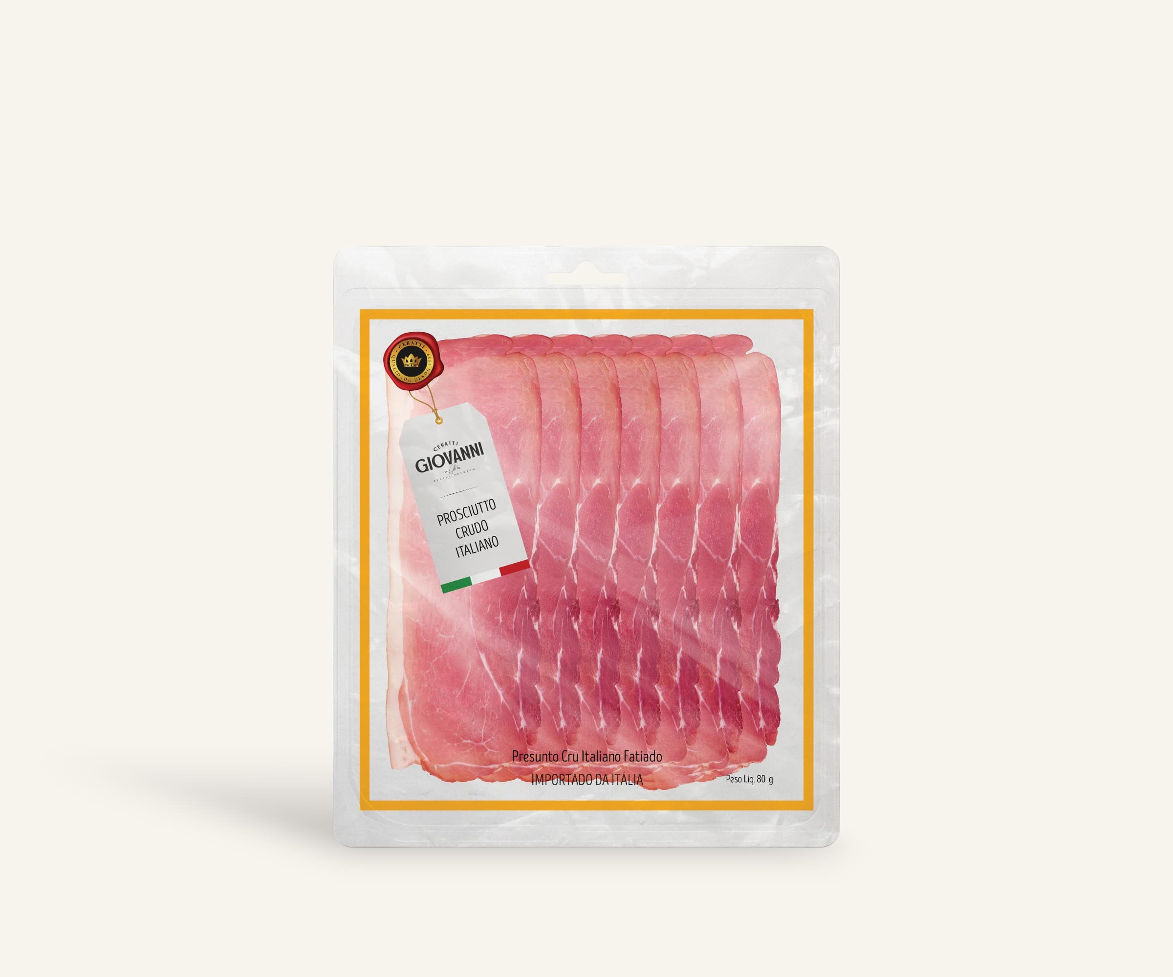 Prosciutto crudo italiano Ceratti Giovanni 80g