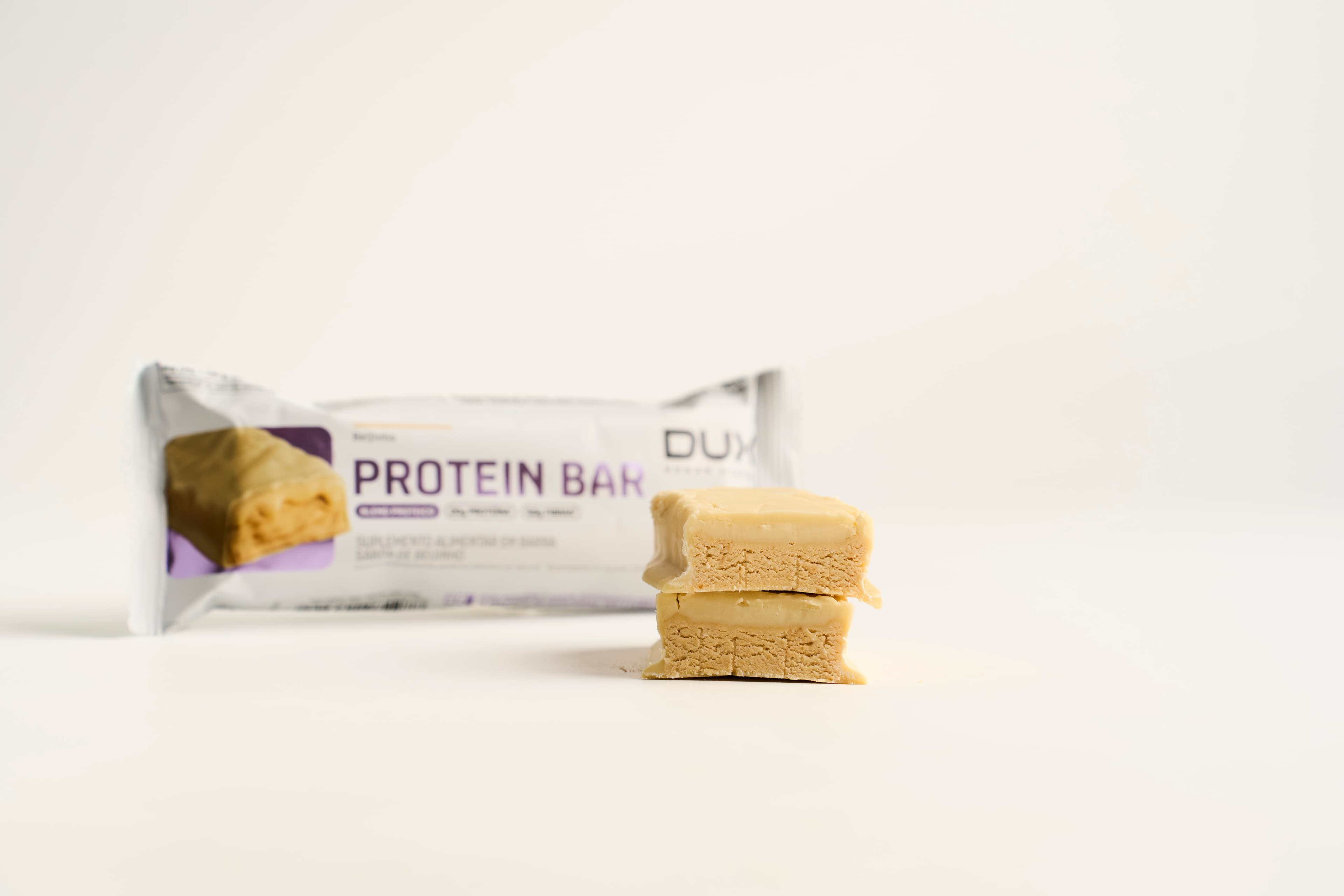Barra de proteína 20g Protein Bar Dux sabor beijinho 60g