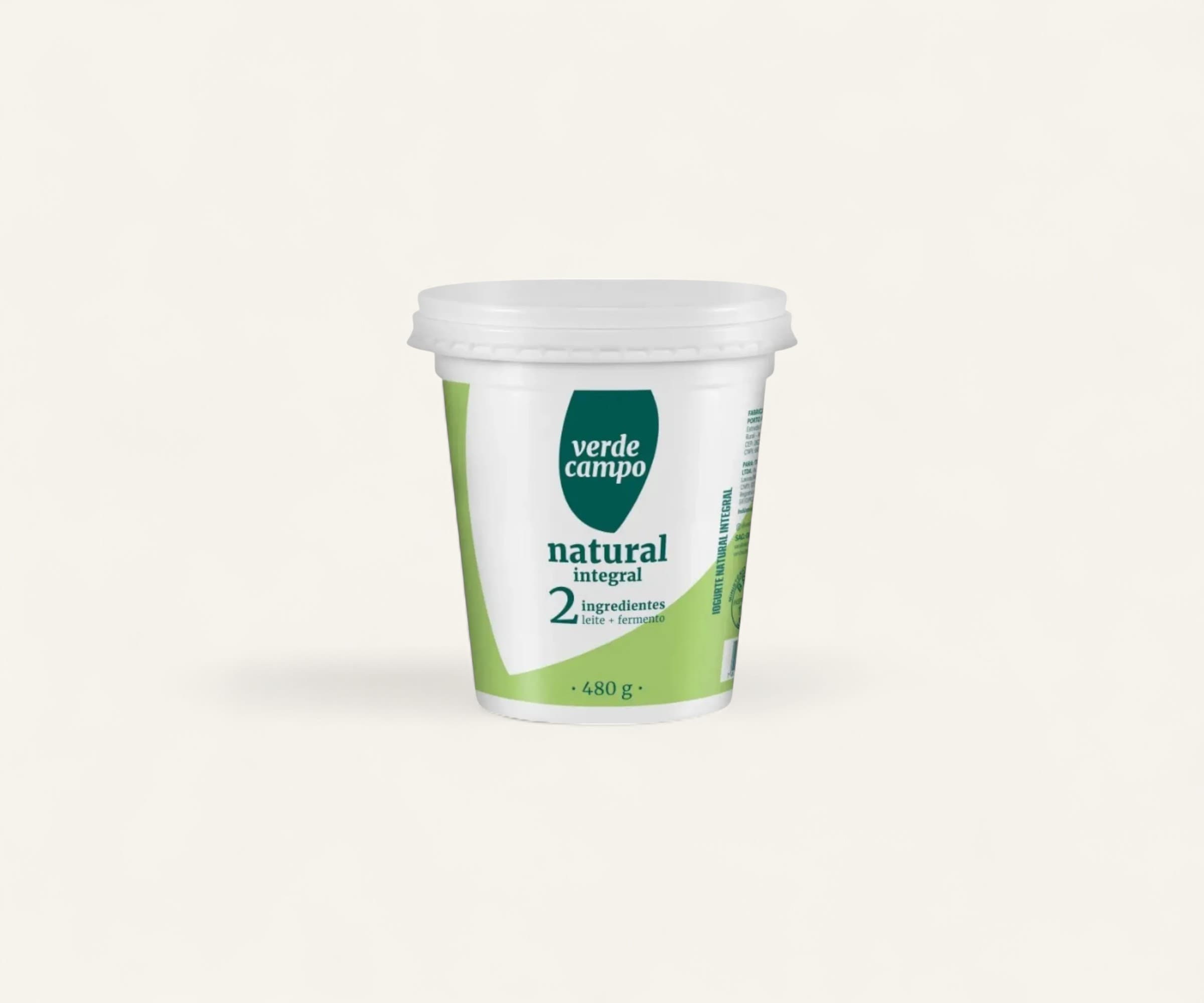 Iogurte natural integral 480g