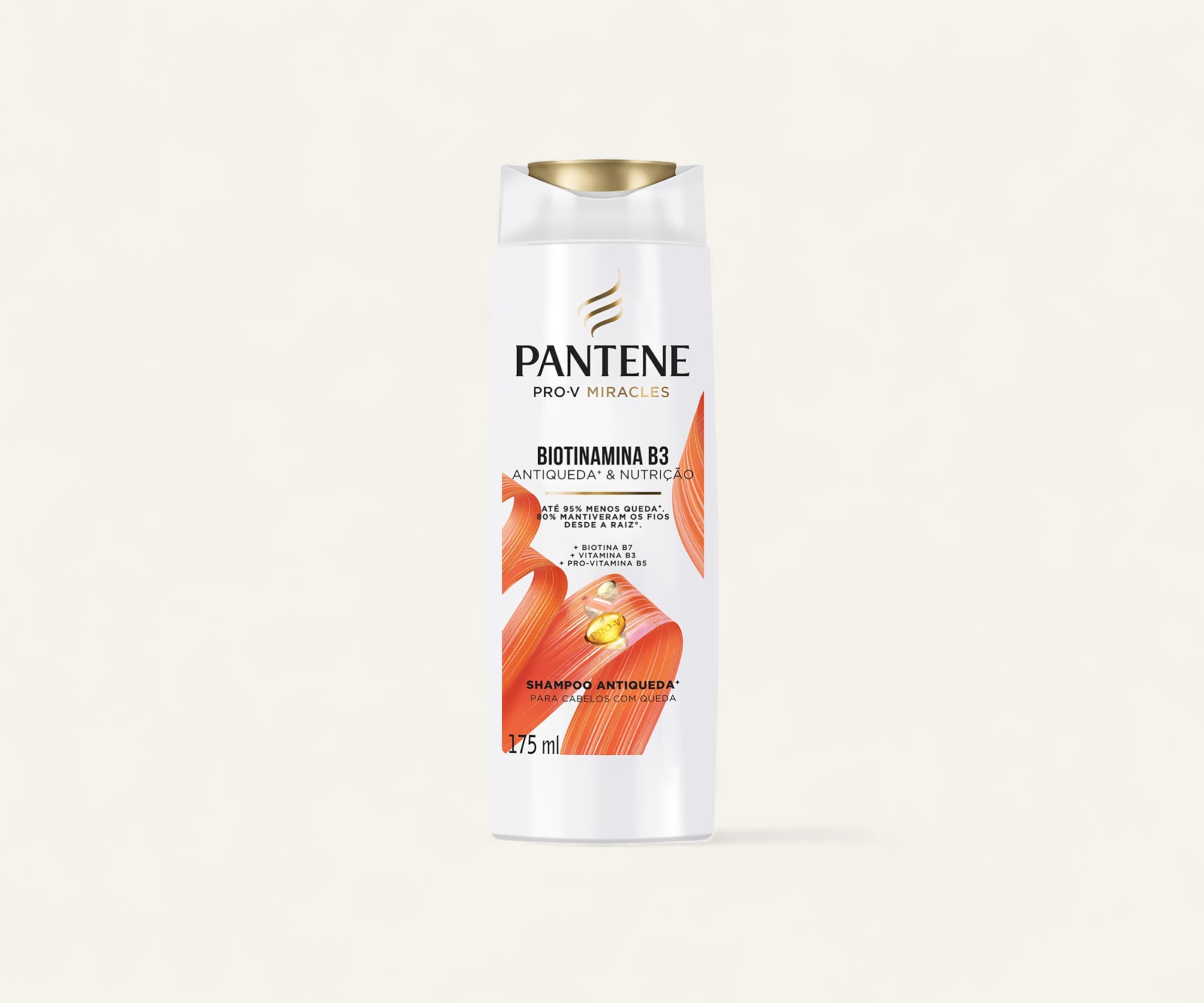Shampoo PRO-V Miracles Biotinamina B3 antiquebra & nutrição Pantene 175ml