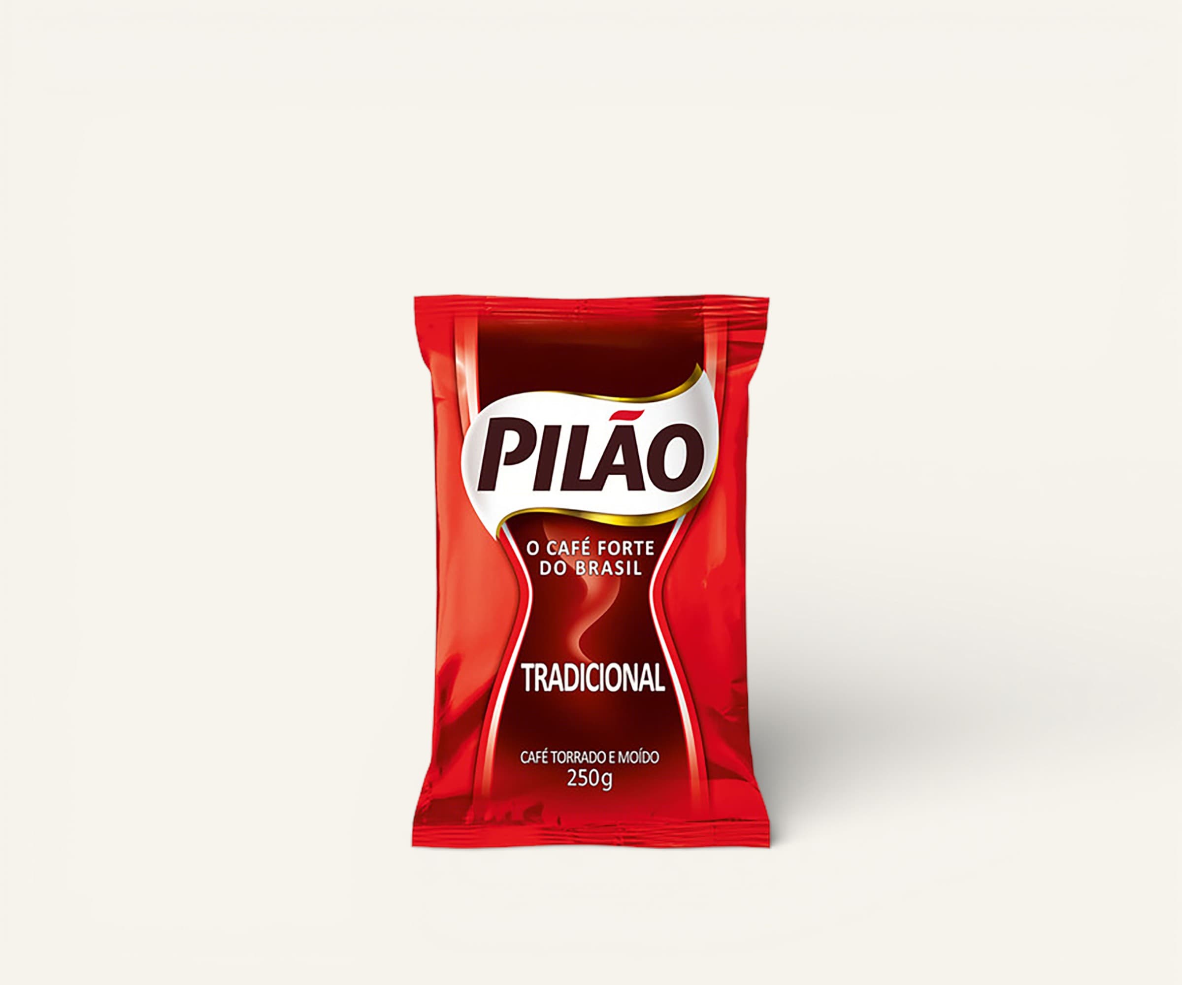 Café torrado e moído Pilão tradicional almofada 250g