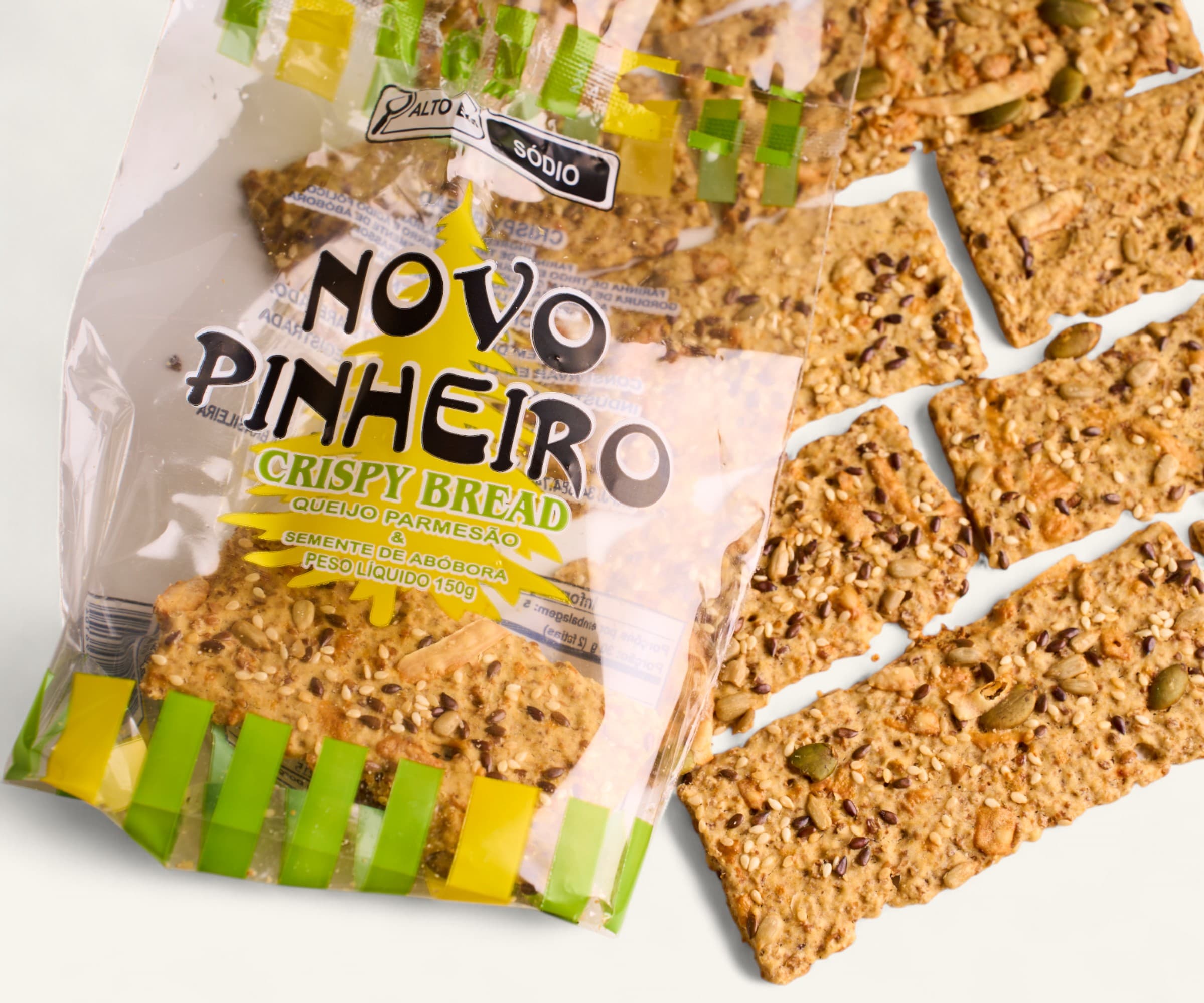 Crispy bread queijo parmesão 150g