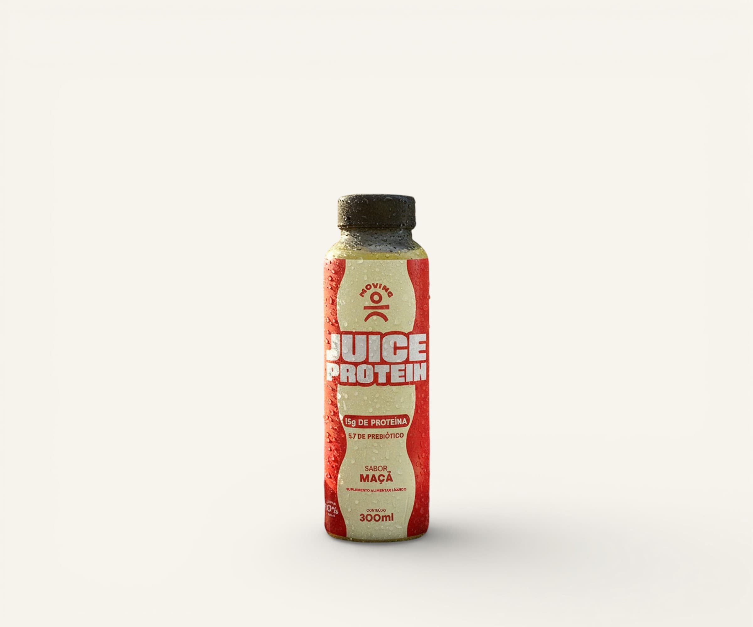 Juice protein 15g de proteína Moving sabor maçã 300ml