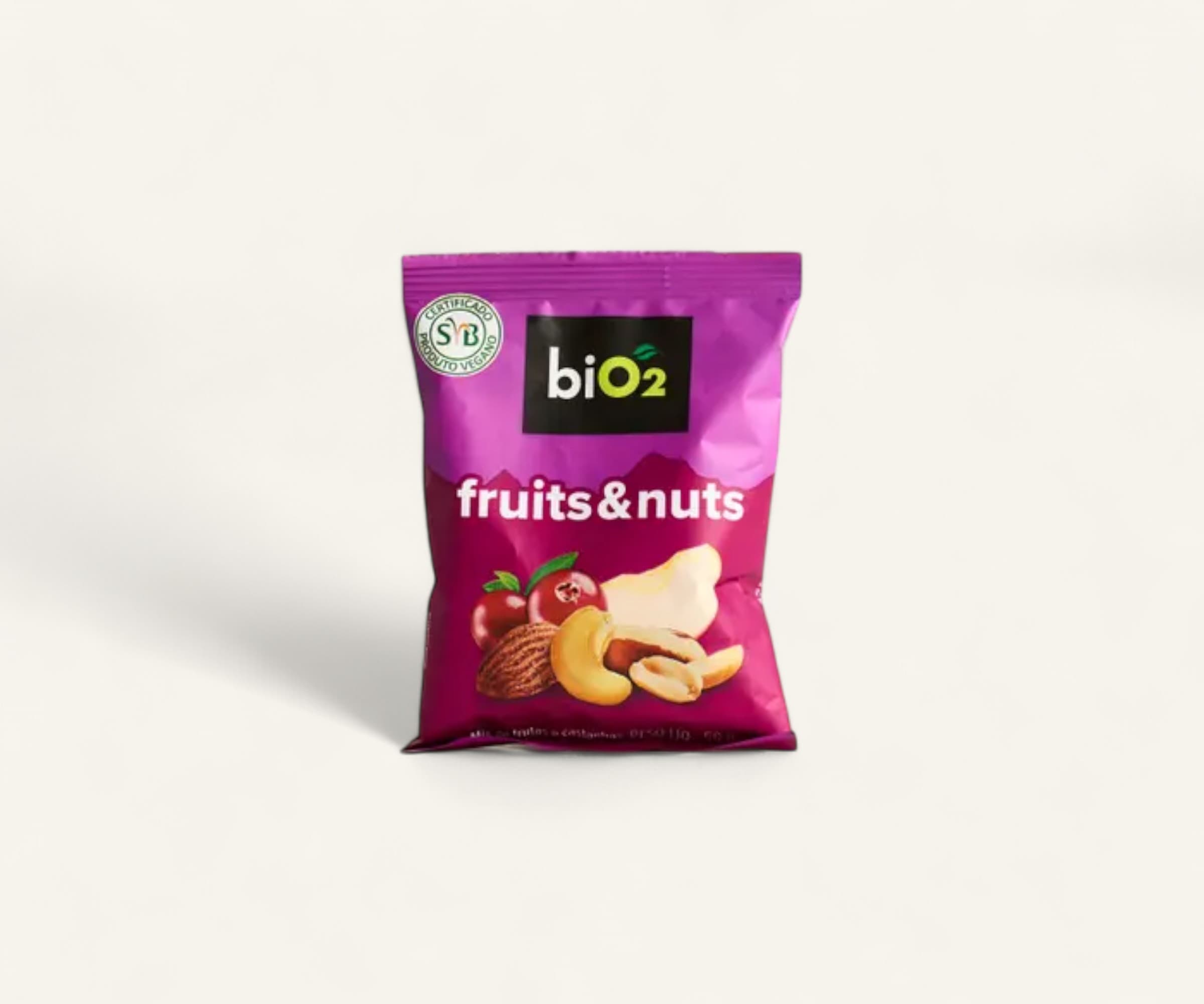 Snack fruits e nuts biO2 50g