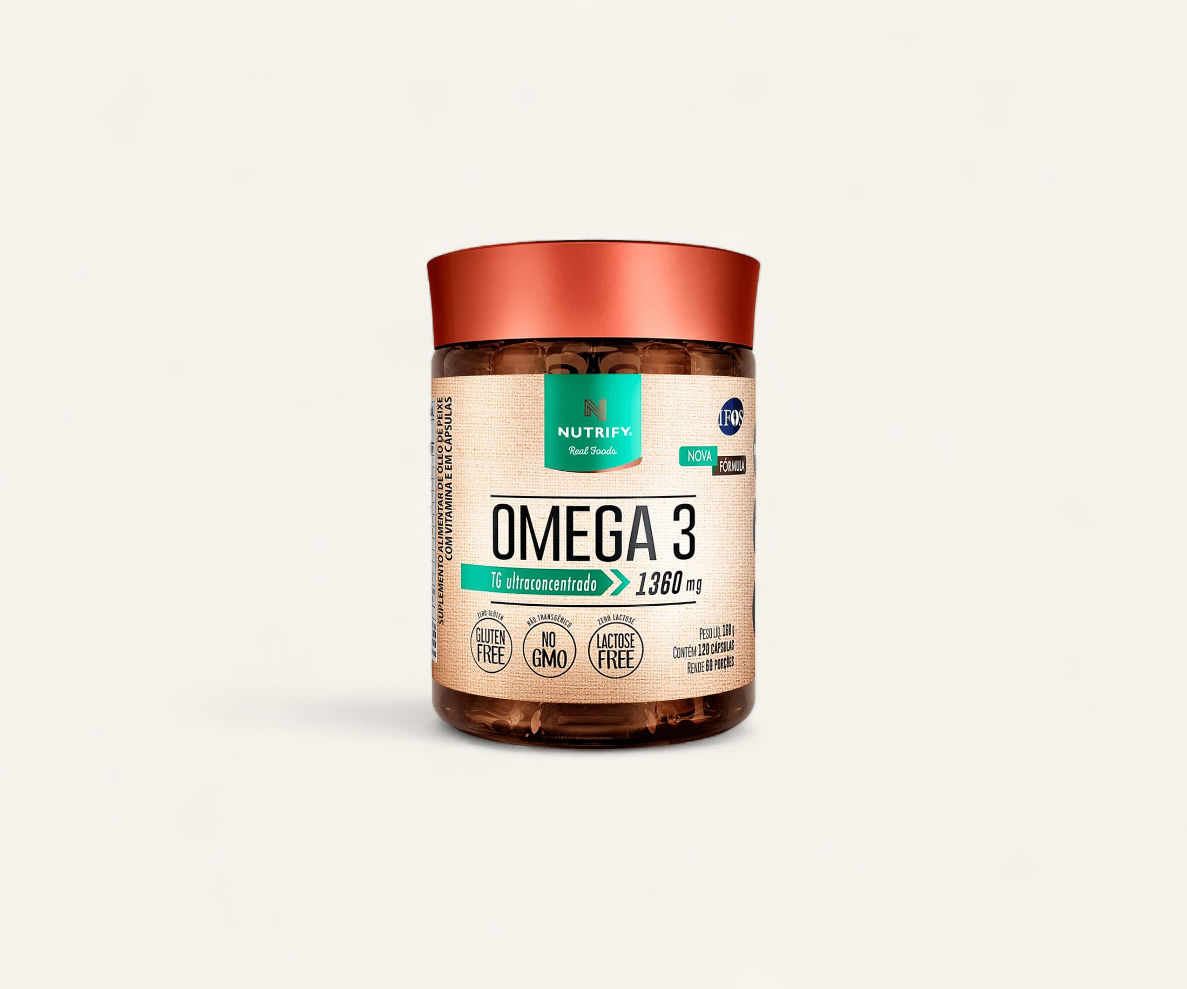 Ômega 3 TG ultraconcentrado 1360mg 120 cápsulas