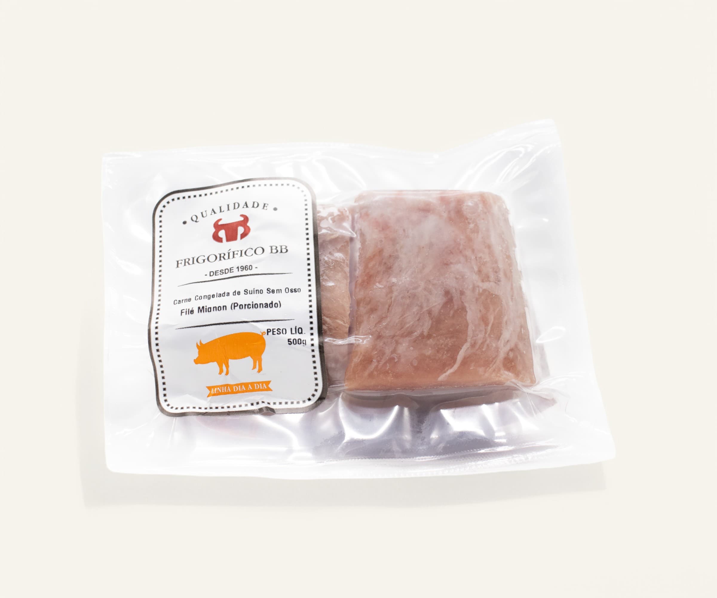 Filé suíno congelado 500g