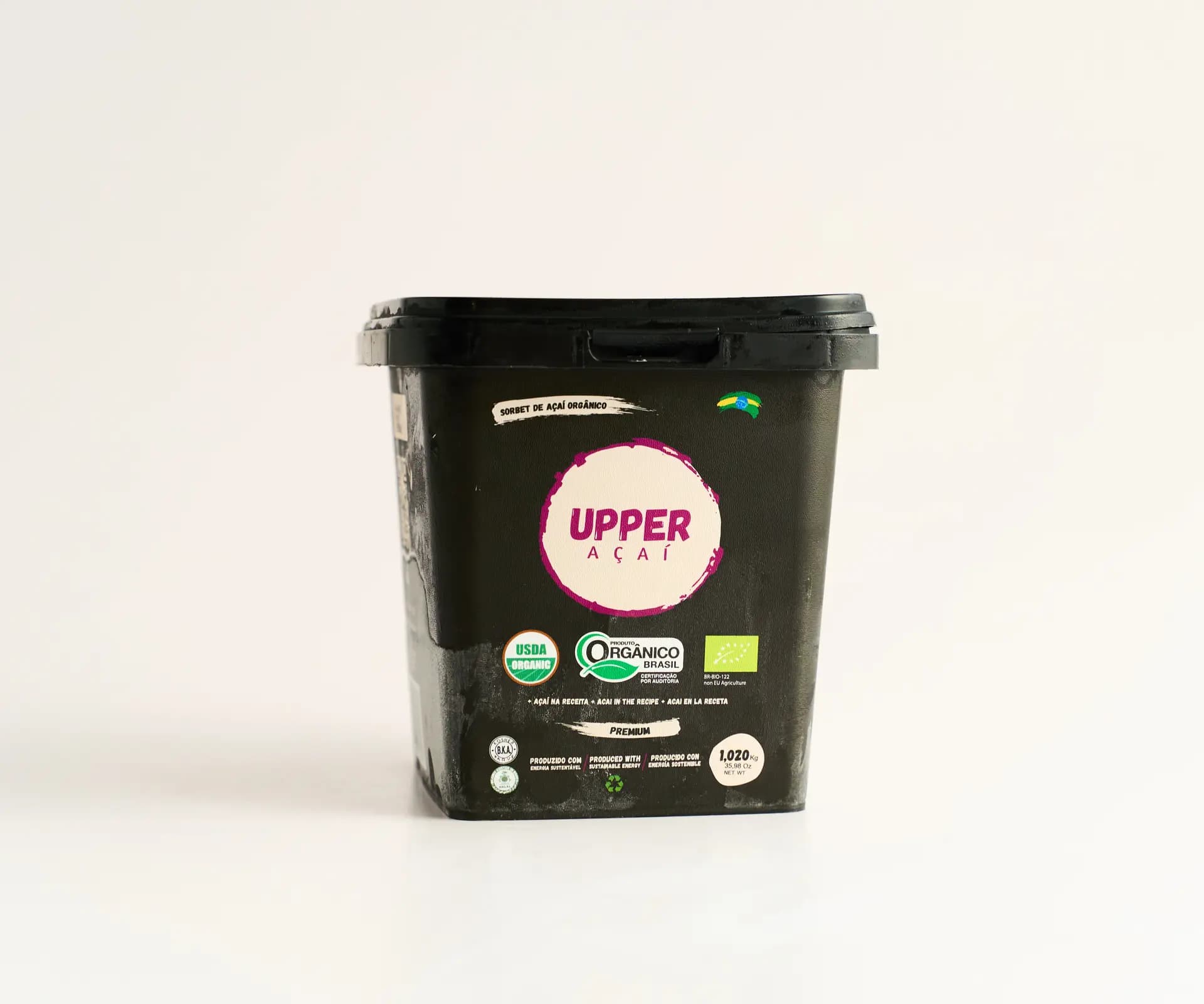 Sorbet de açaí com guaraná orgânico 1kg