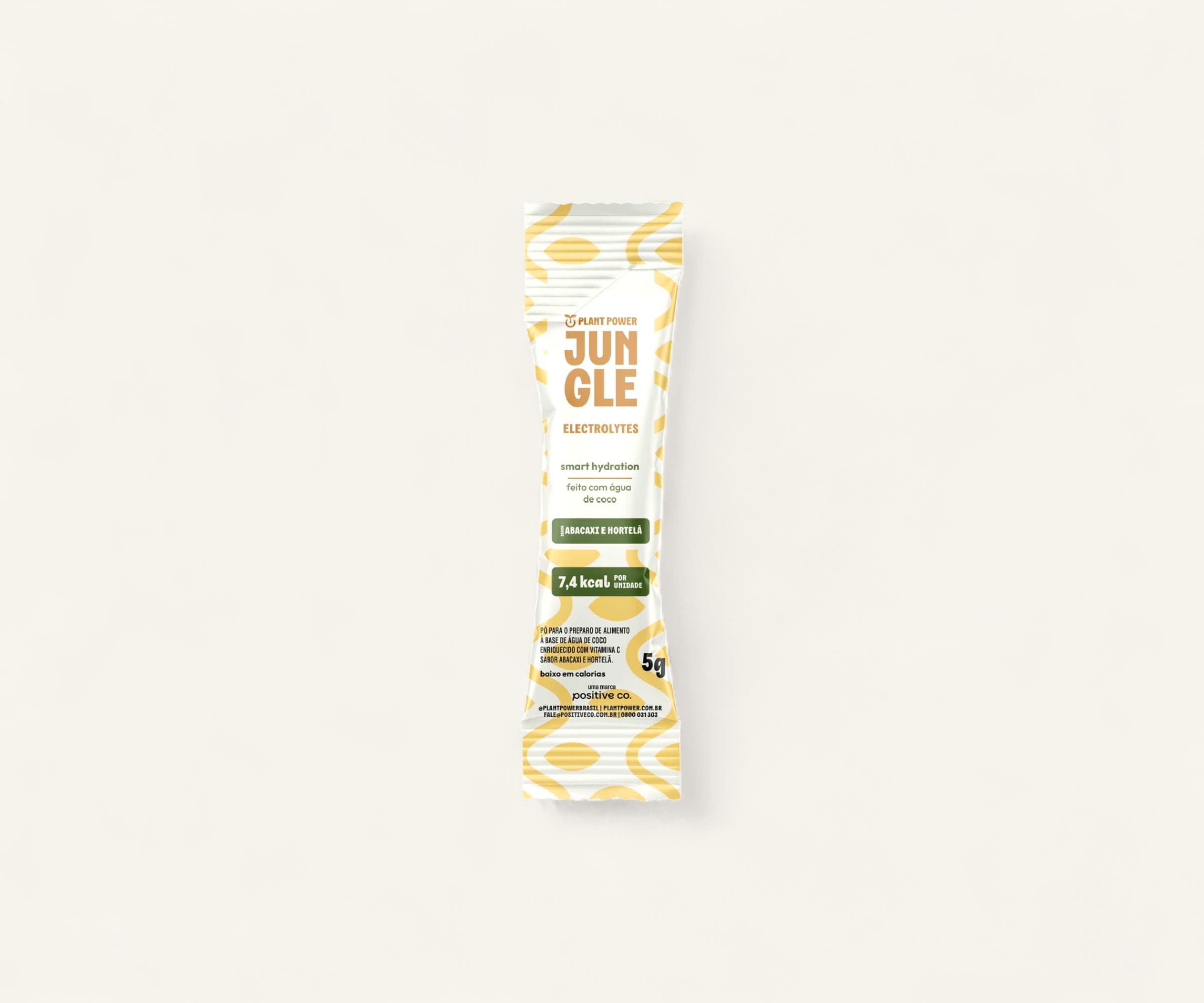 Jungle Electrolytes sabor abacaxi com hortelã low carb 5g