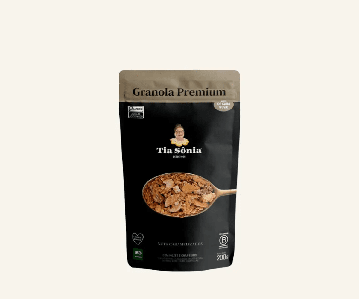 Granola premium Tia Sônia 200g