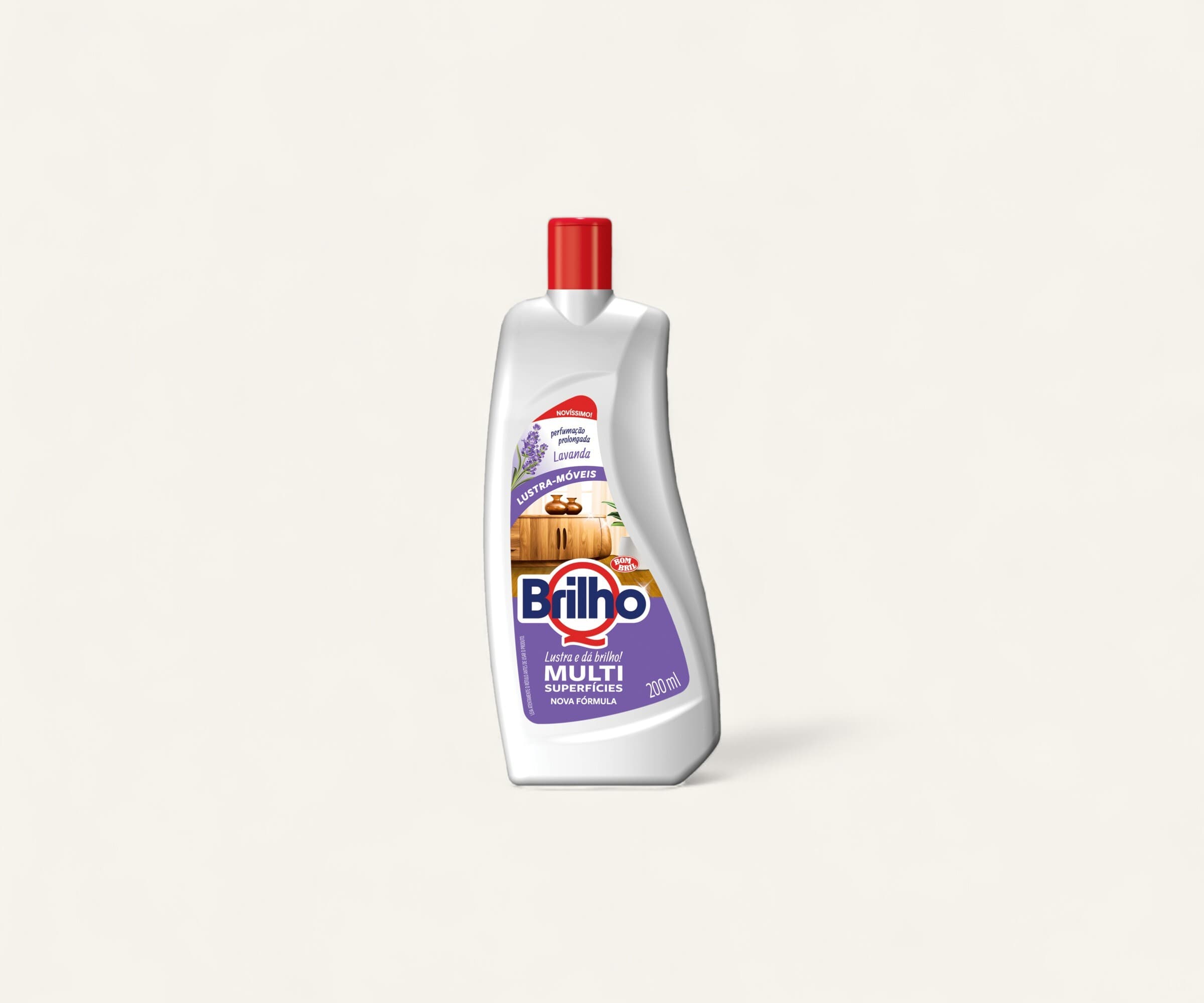 Lustra móveis multissuperfícies Q' Brilho lavanda 200ml