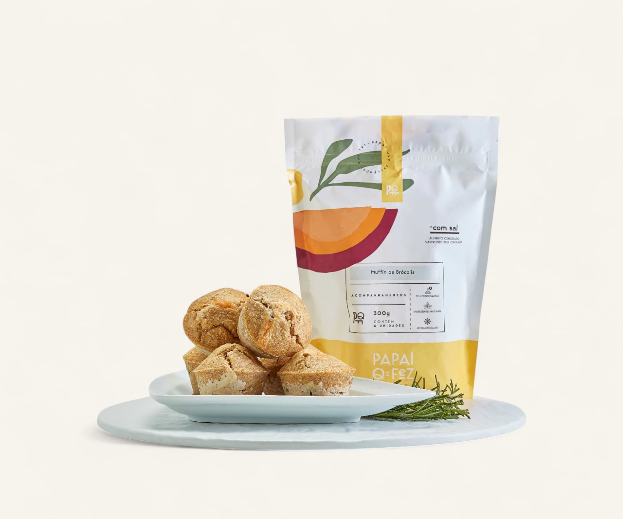 Muffin de brócolis Papai que Fez 300g
