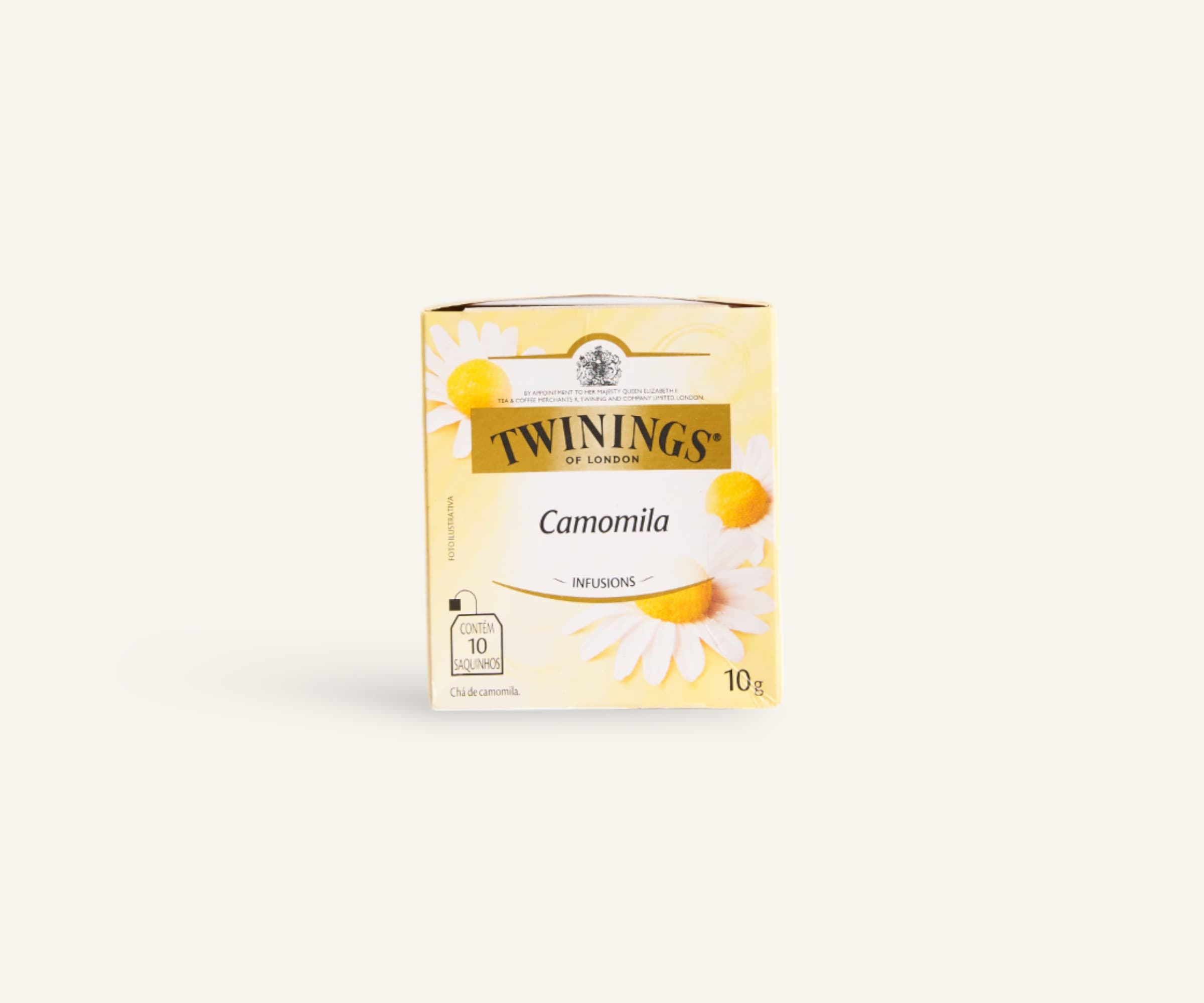 Chá de camomila 10 sachês Twinings 20g