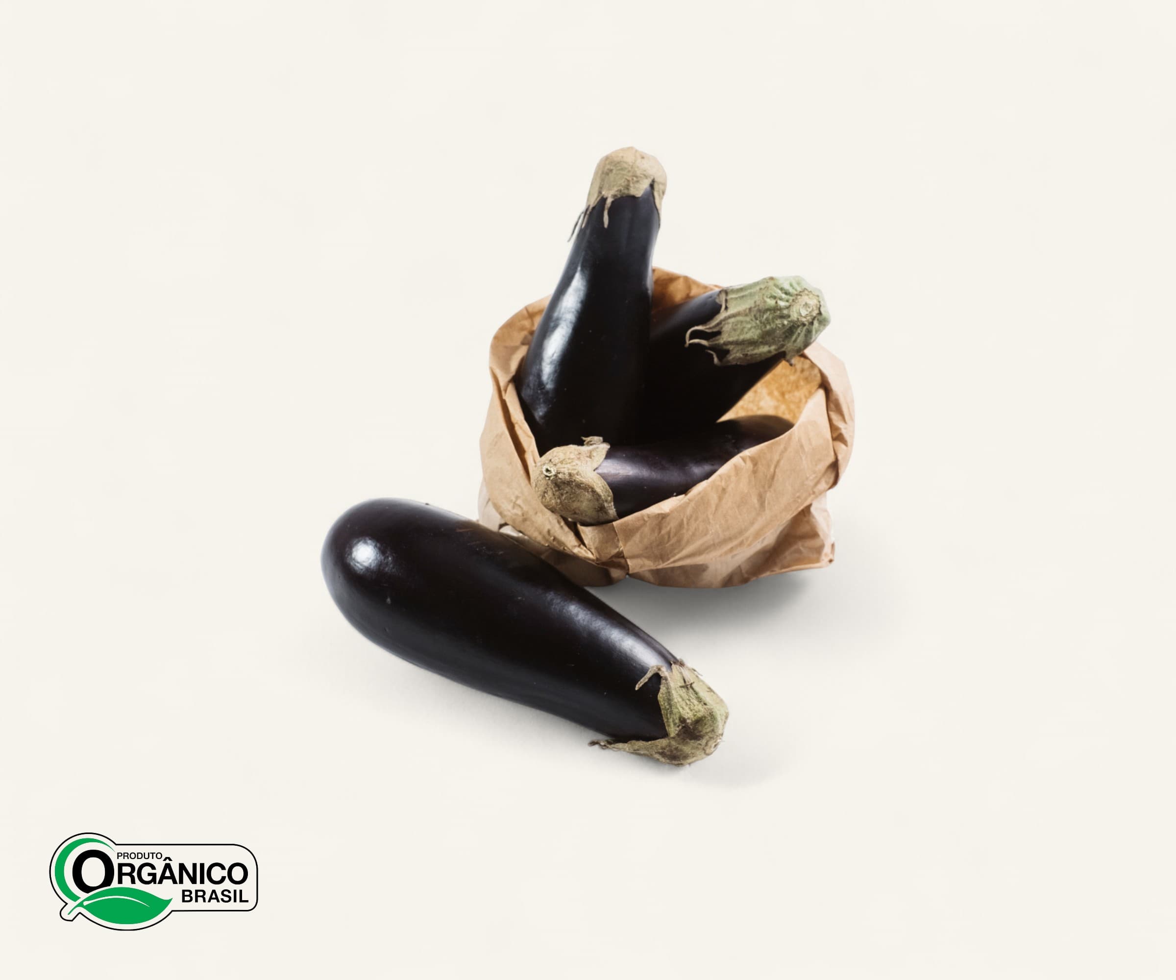 Berinjela orgânica 600g