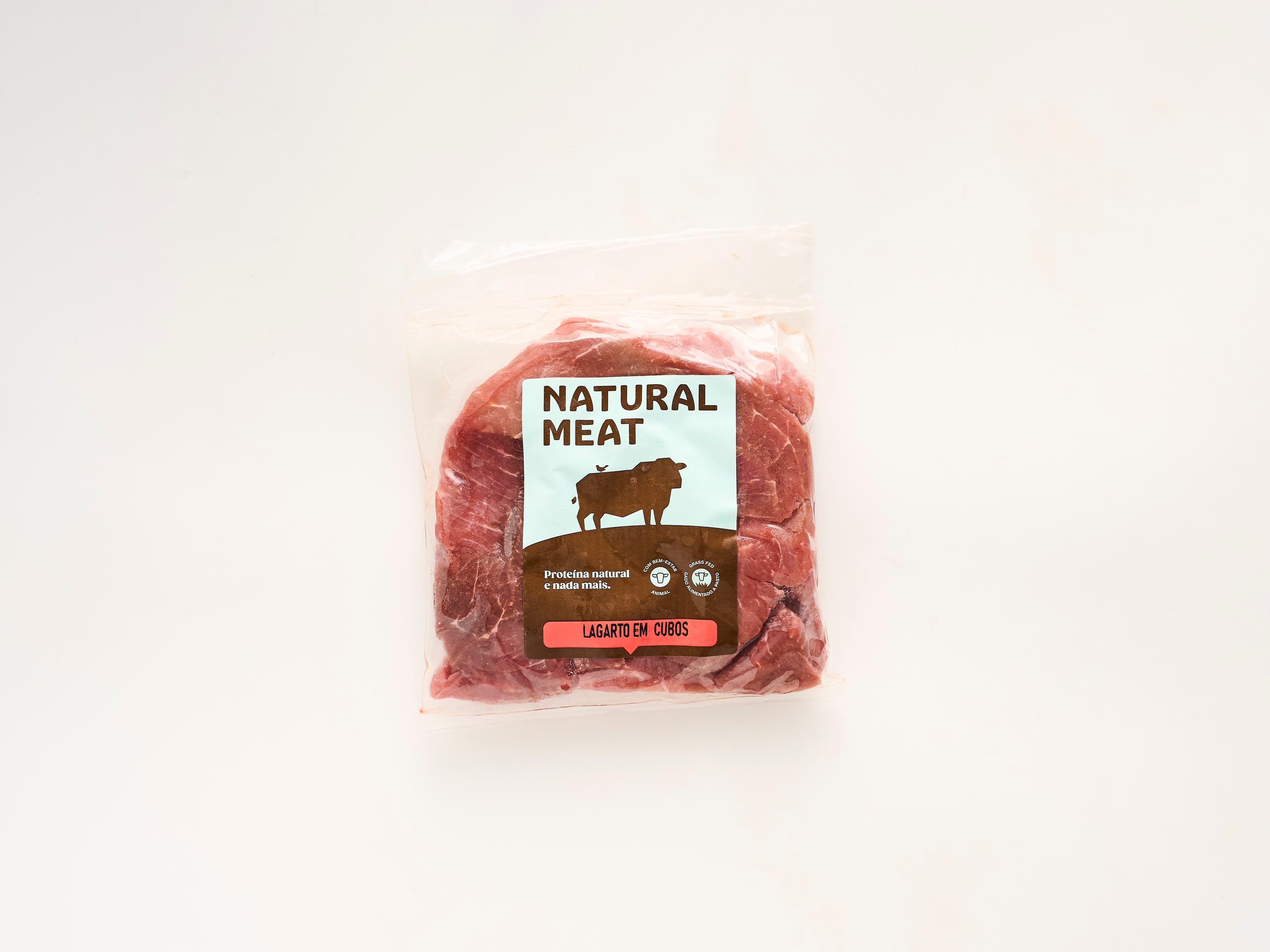 Lagarto bovino em cubos grass-fed 400g