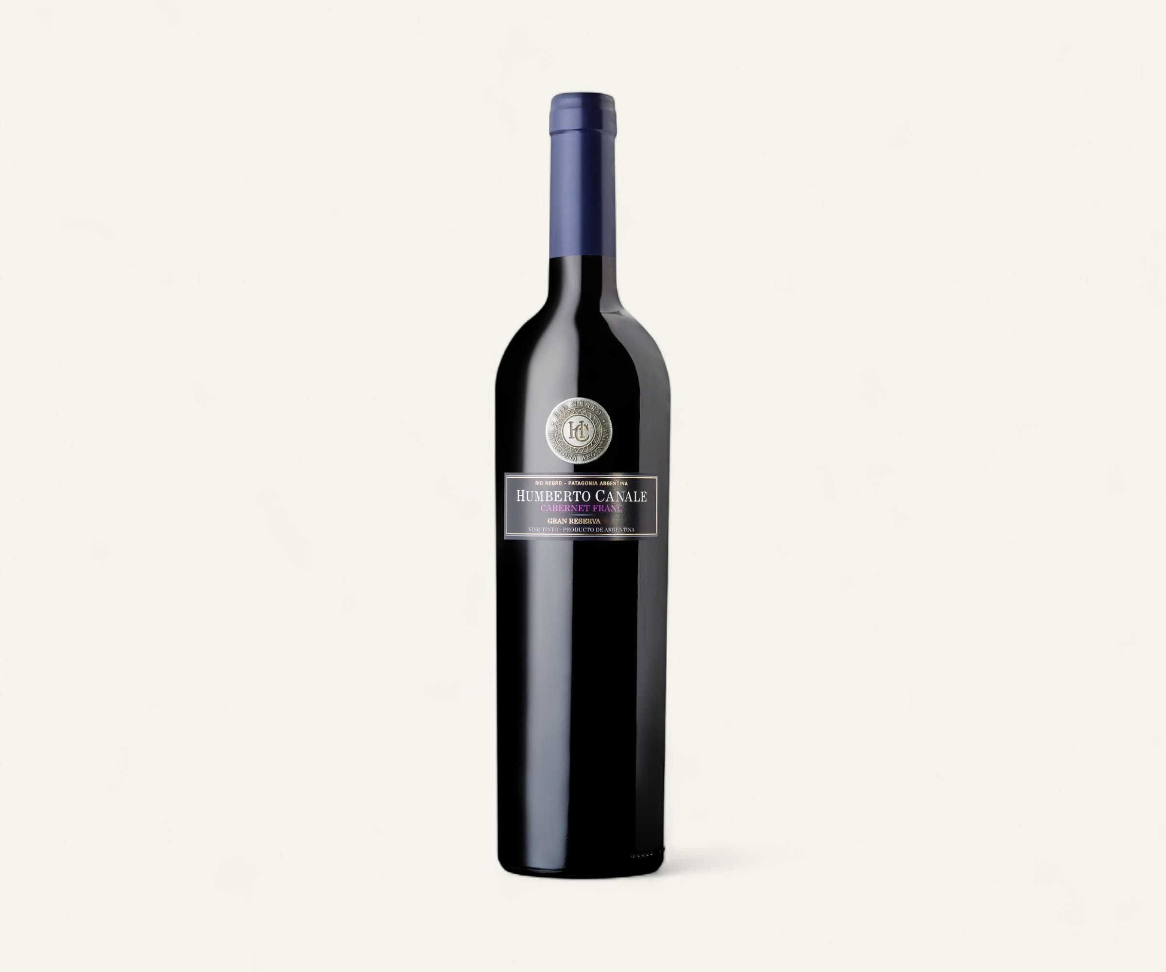 Vinho tinto argentino Gran Reserva cabernet franc Humberto Canale 750ml