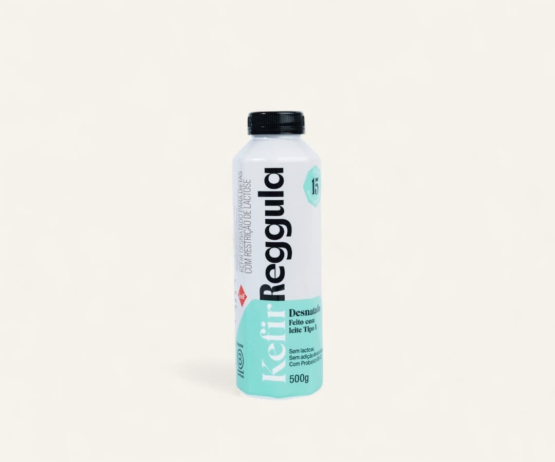 Kefir reggula desnatado sem açúcar 500g