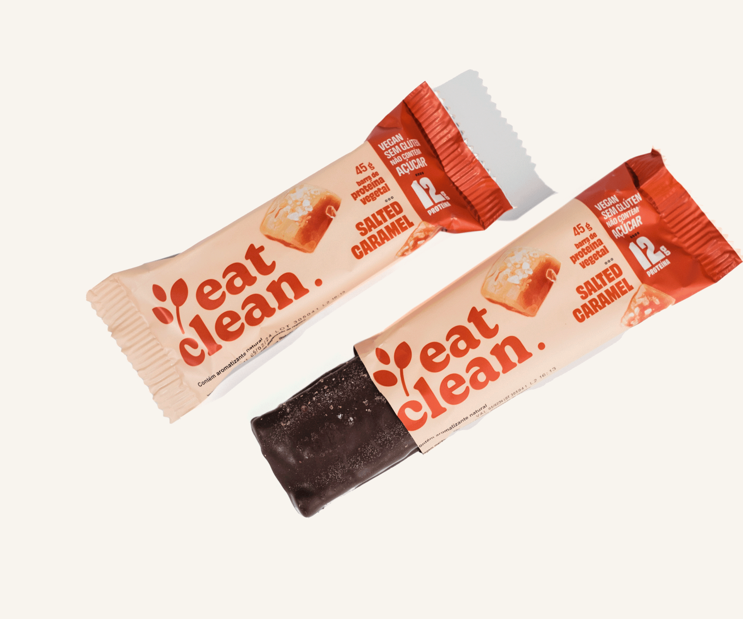 Barra de proteína Salted Caramel 45g
