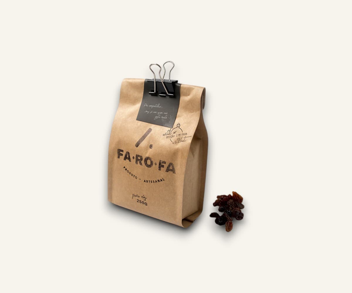 Farofa WOW edição limitada de Natal 250g