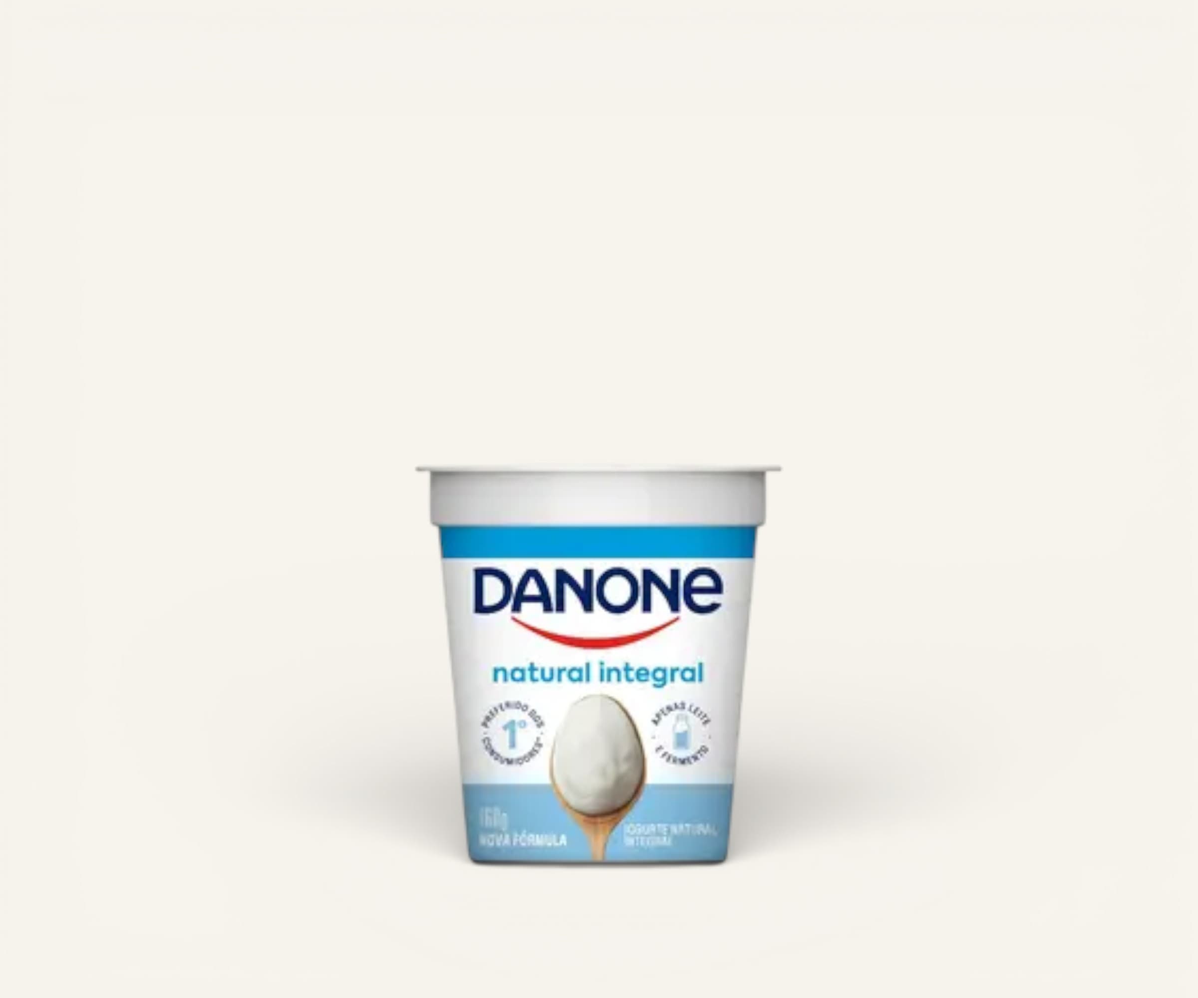 Iogurte natural integral Danone 160g