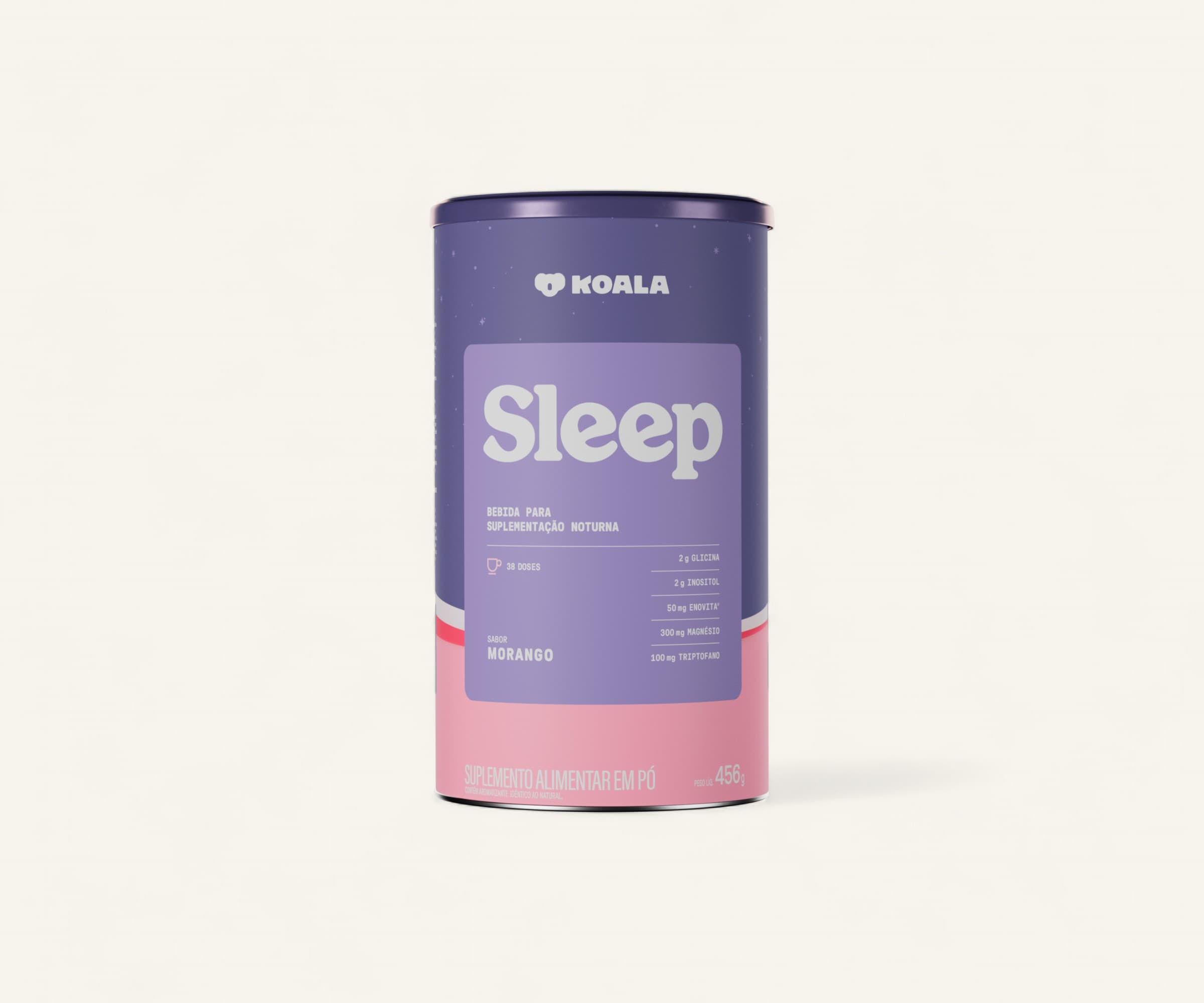 Koala sleep morango 456g